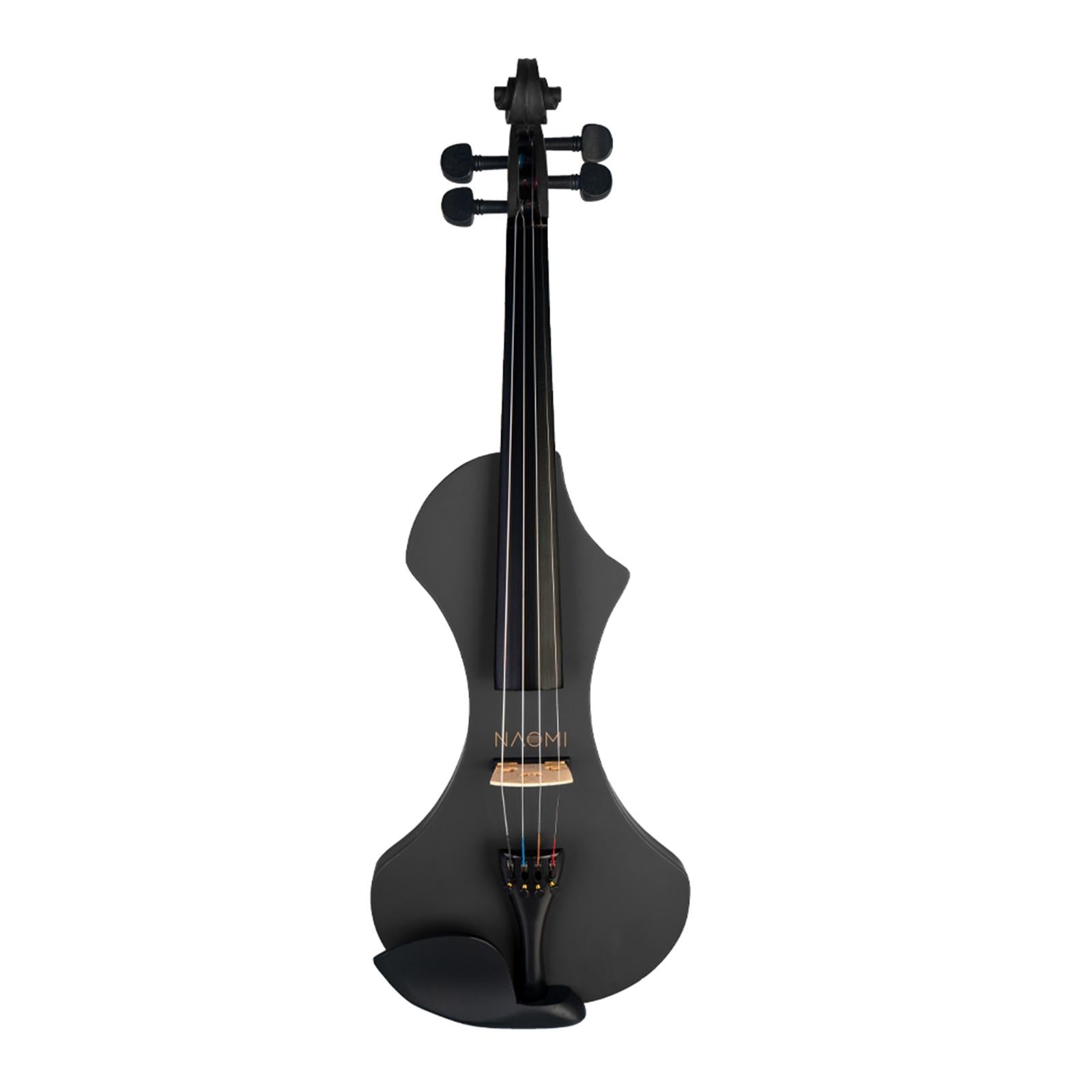 Silent Electric Violin 4/4 Carrying Bag with Performance Professional Black