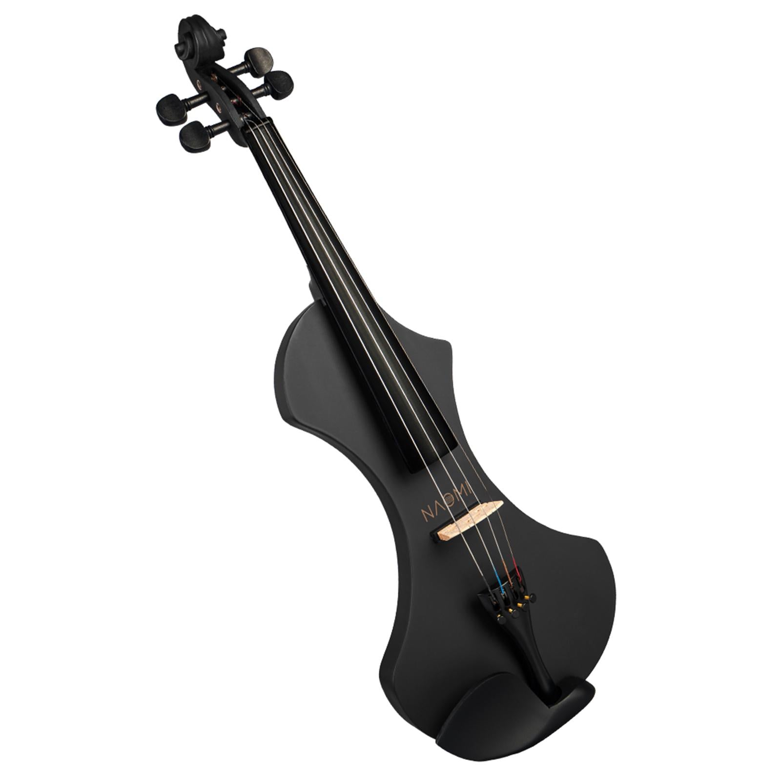 Silent Electric Violin 4/4 Carrying Bag with Performance Professional Black