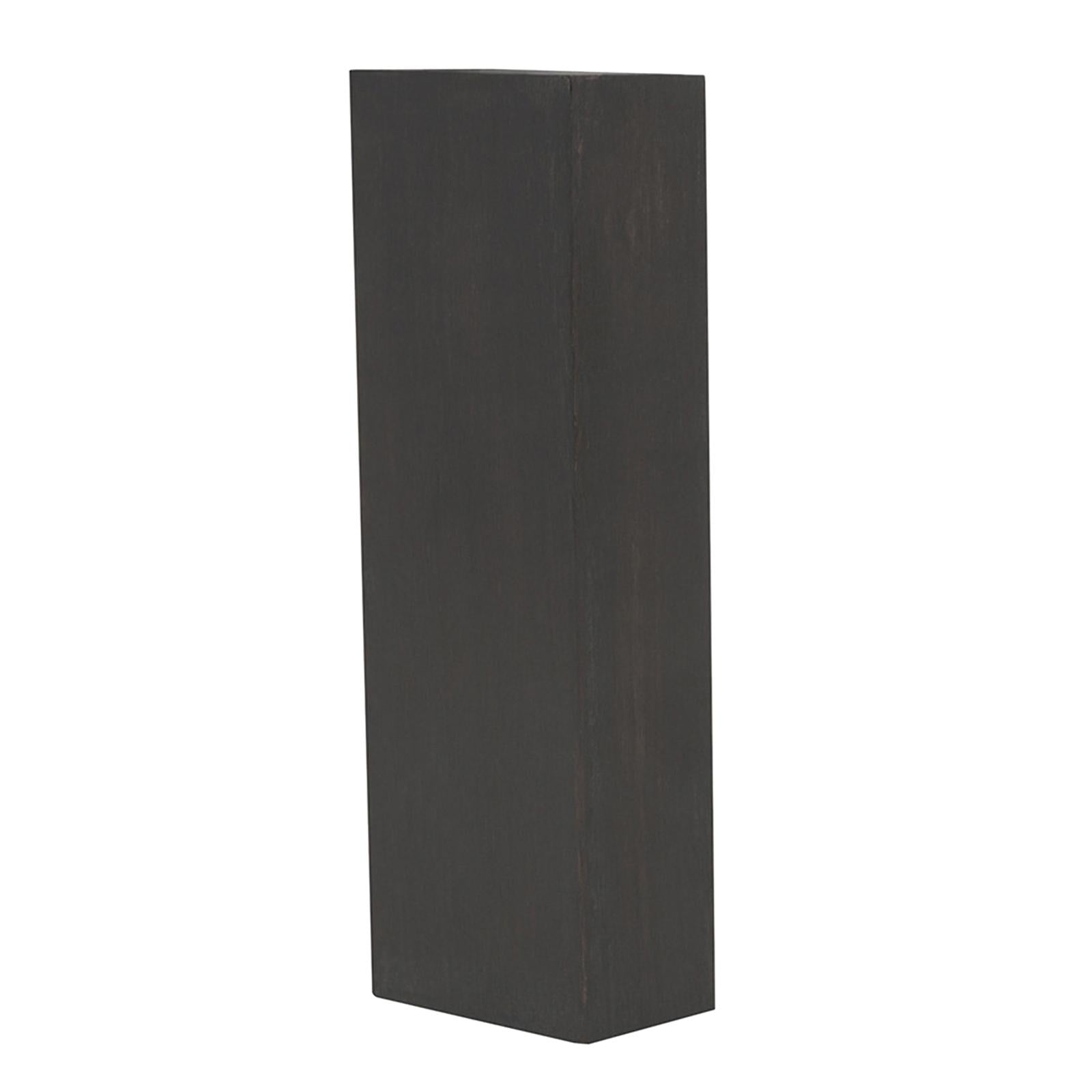 Ebony Wood for Knife Handle Material Blanks Knife Material 12.2x4x1.6cm