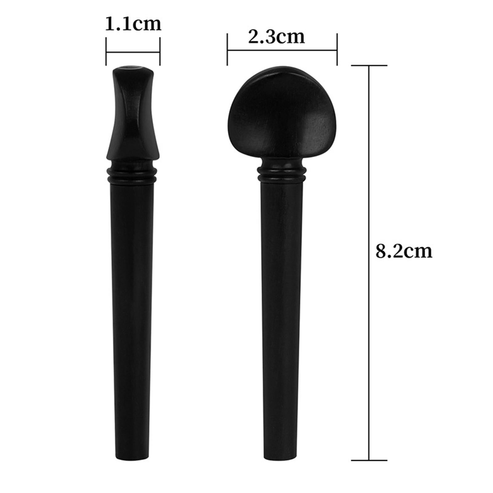 12x 3/4 4/4 Size Violin Tuning Pegs Violin Accessories Fiddle Tuning Pegs