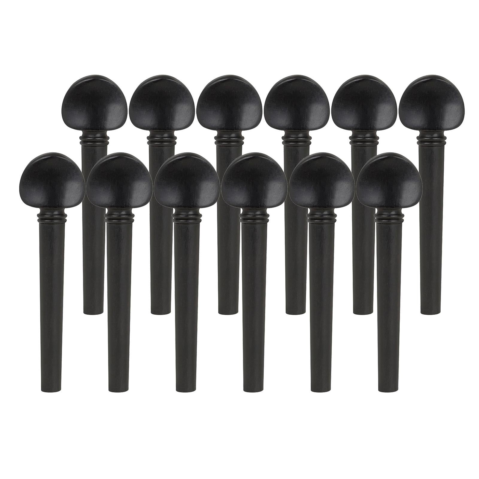12x 3/4 4/4 Size Violin Tuning Pegs Violin Accessories Fiddle Tuning Pegs