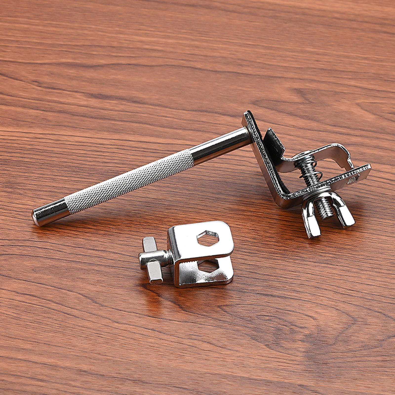 Small Cowbell Mount Bracket Durable for Professional Musical Instruments