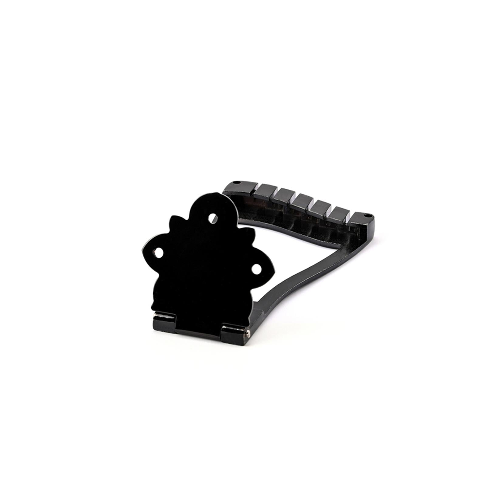 Guitar Bridge Trapeze Tailpiece Replacement for Hollow Body Archtop Guitar