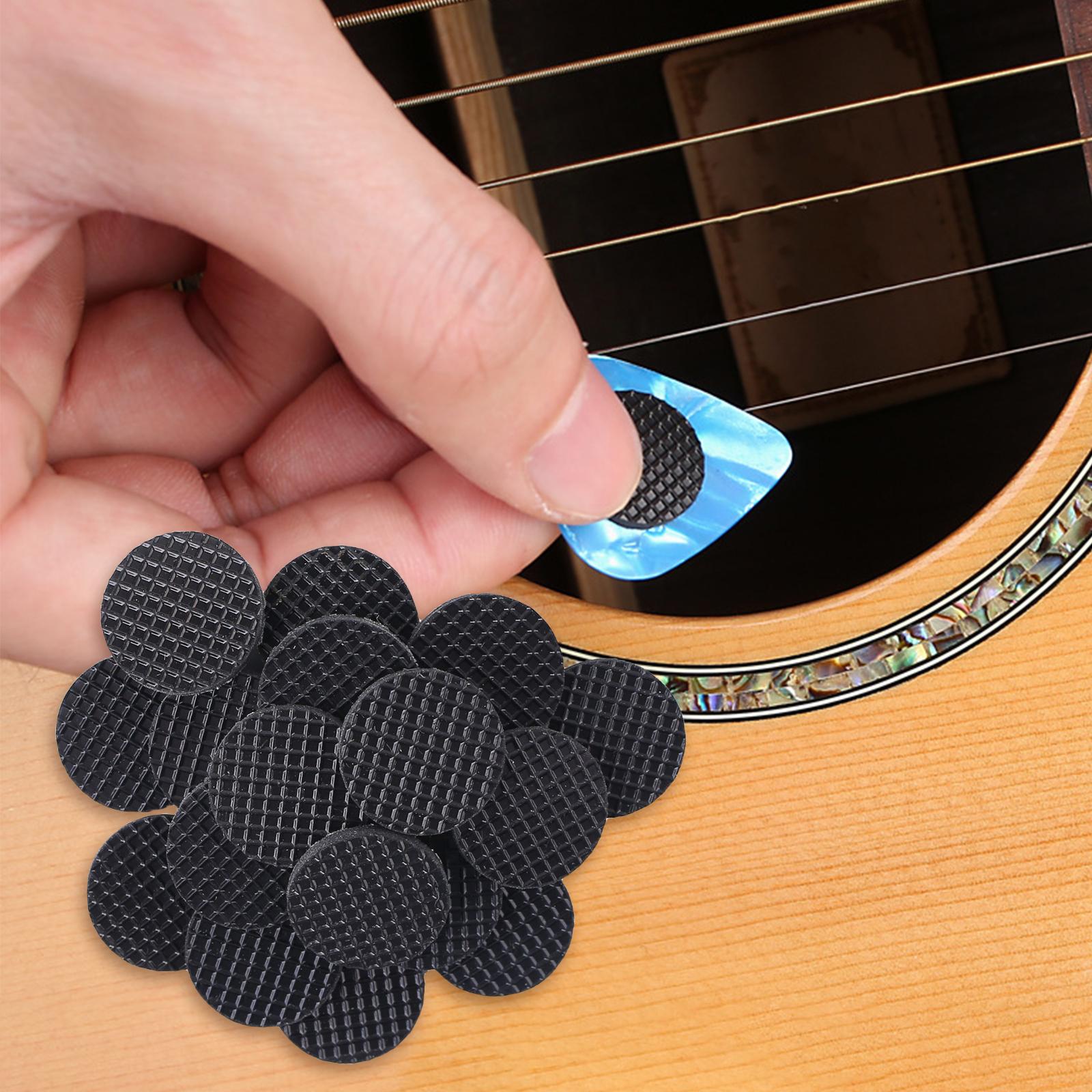 20Pcs Guitar Picks Grips Comfortable Stop Dropping Better Picks Control