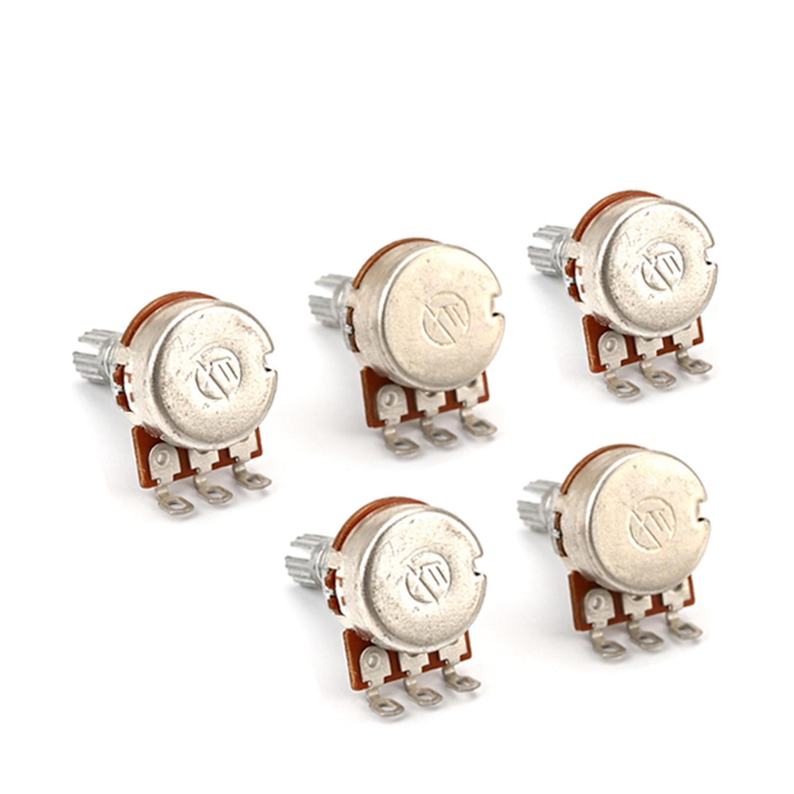 5xGuitar Potentiometer 18mm Shaft Parts for Electric Guitar