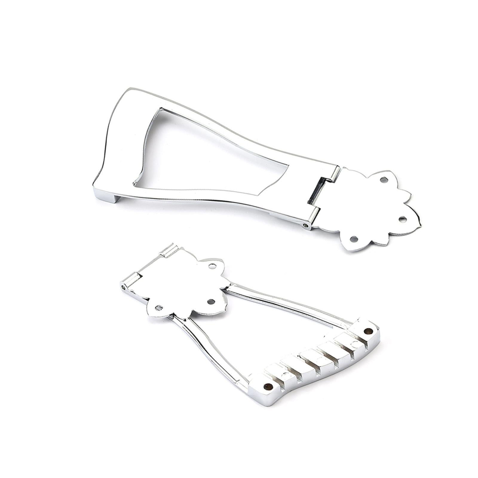 Guitar Bridge Trapeze Tailpiece Archtop Guitar for Guitar Electric Guitar