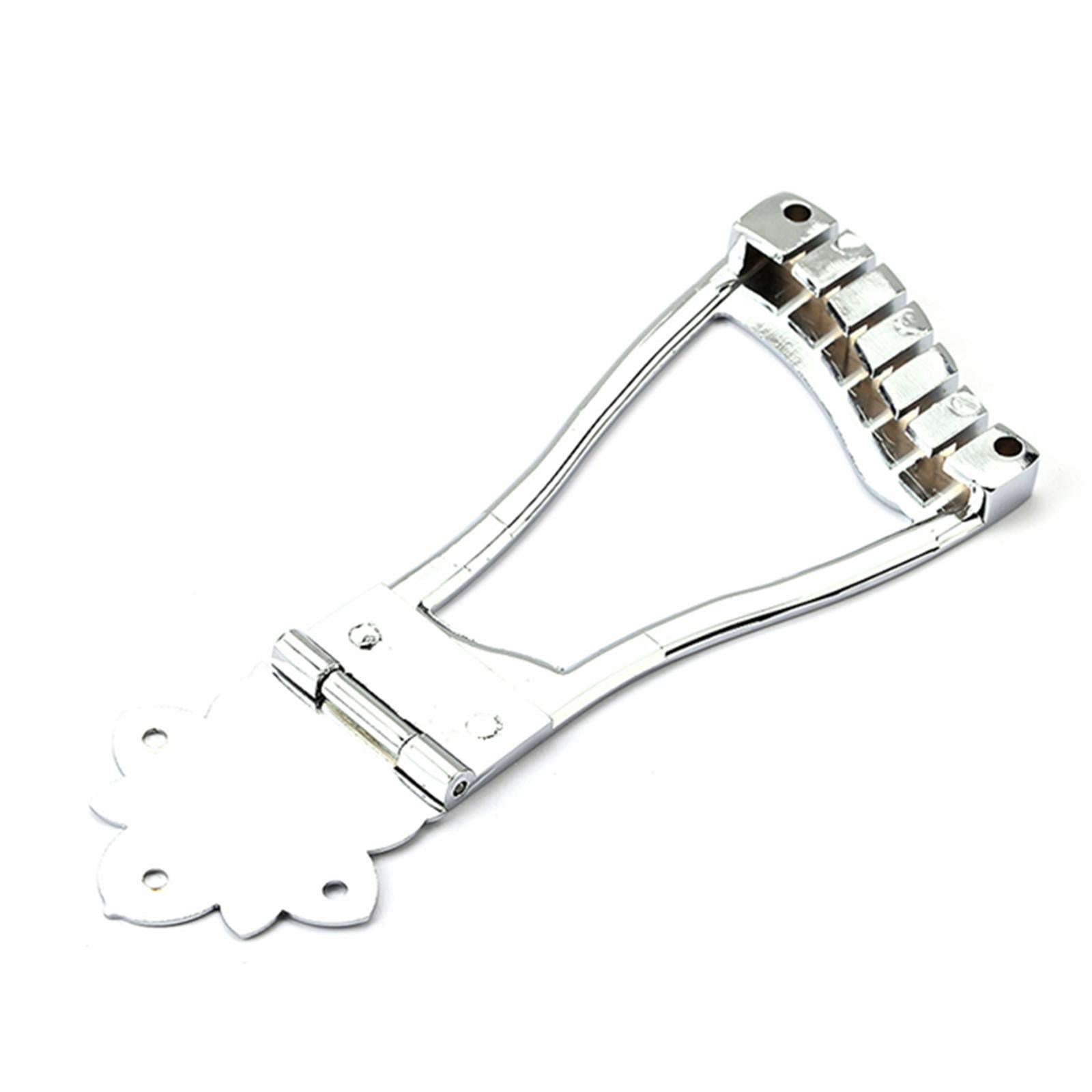Guitar Bridge Trapeze Tailpiece Archtop Guitar for Guitar Electric Guitar