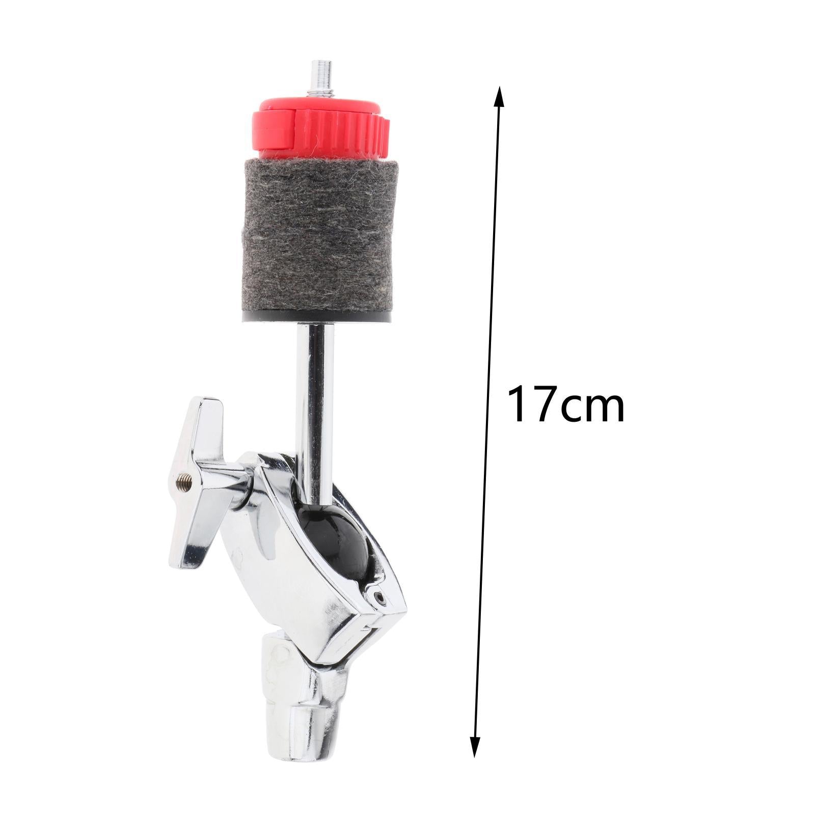 Hi Hat Clutch Accessories Percussion Metal Instrument Cymbal Stand Jazz Drum Grey and Red