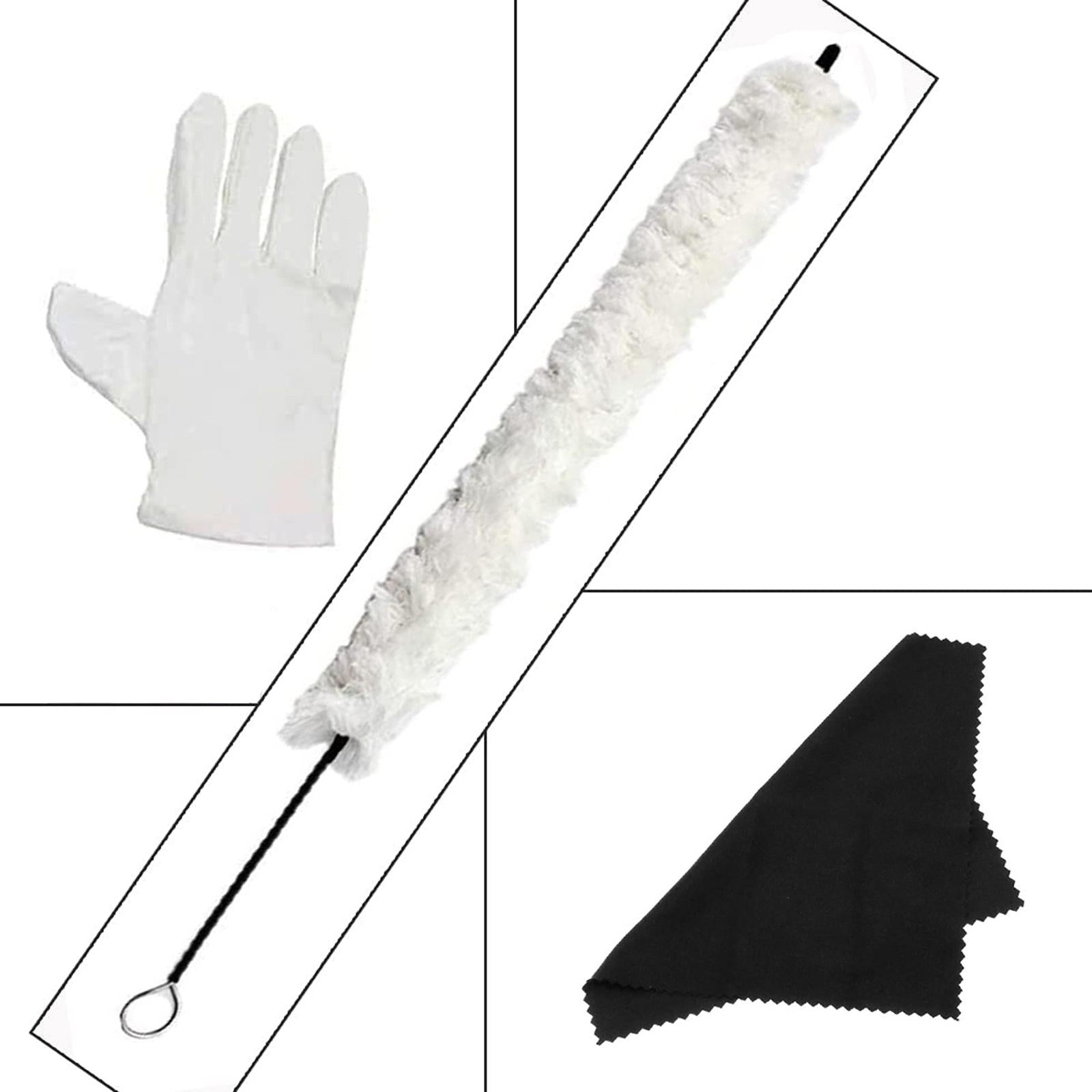 Saxophone Cleaning Care Kits Gloves Brush Screwdriver for Clarinet Flute Sax