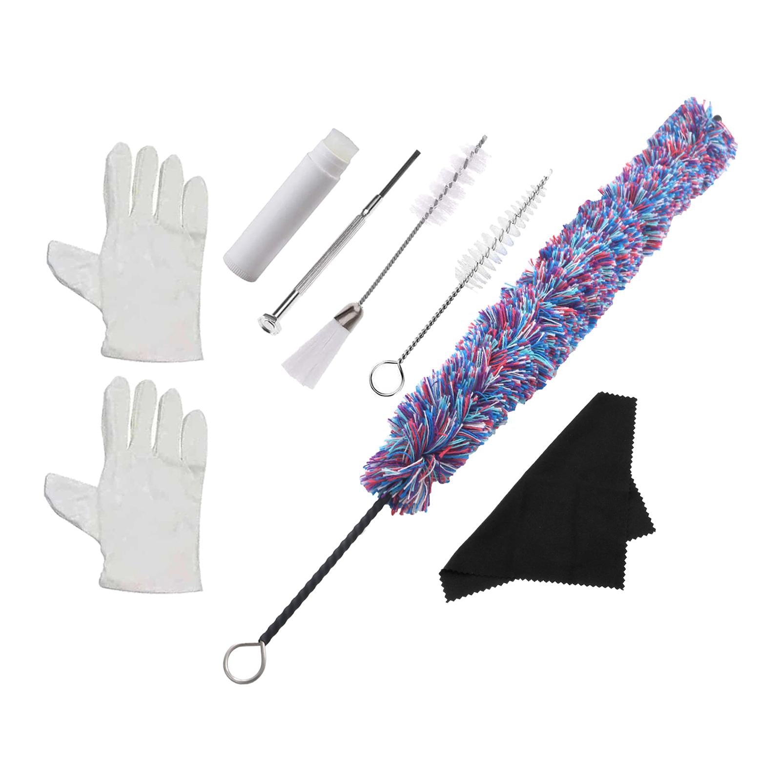 7Pcs Saxophone Cleaning Kit Cork Grease, Mouthpiece Brush, for Saxophone
