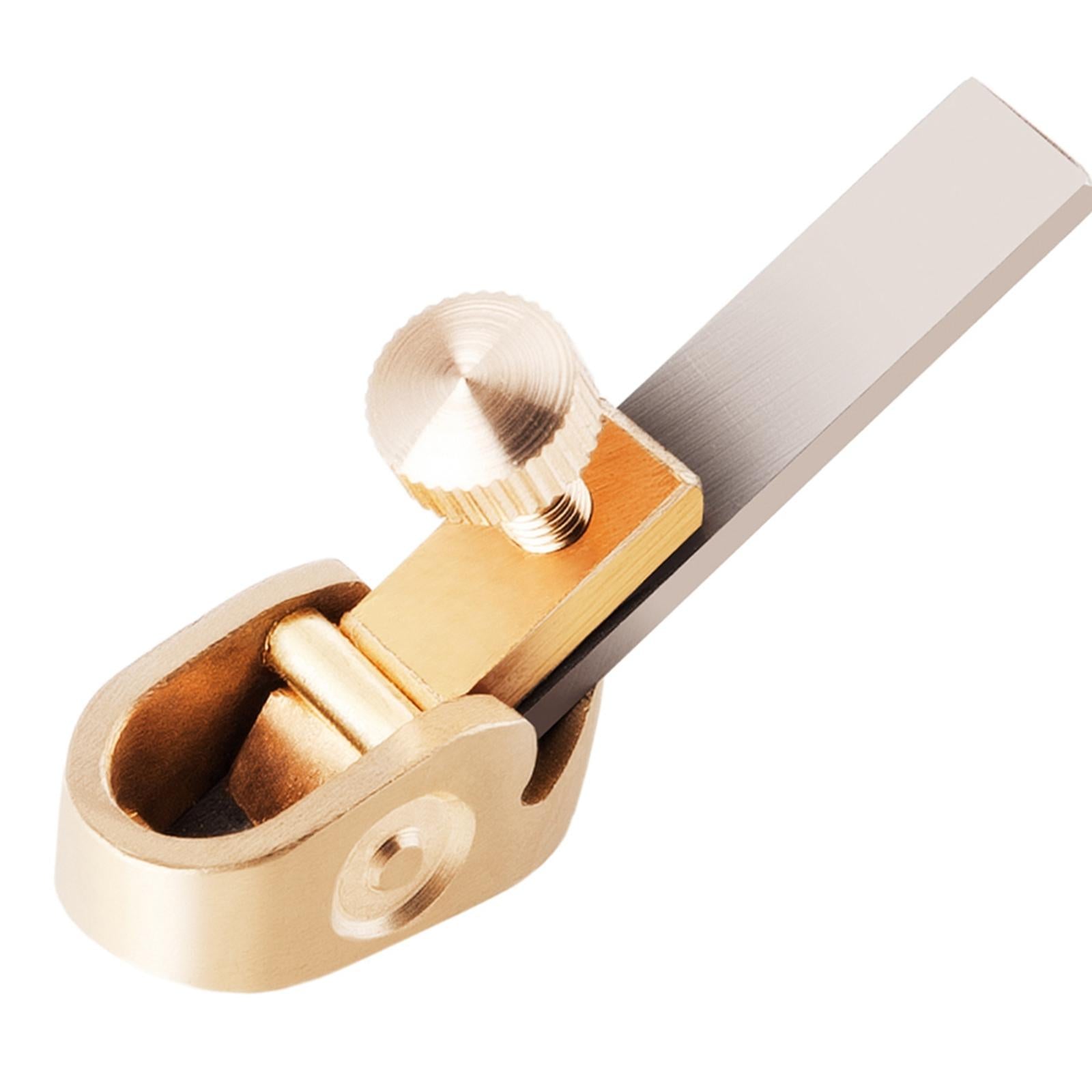 Violin Thumb Planer Luthier Tool Musical Instruments Accessories for Cello 2.5x0.8cm