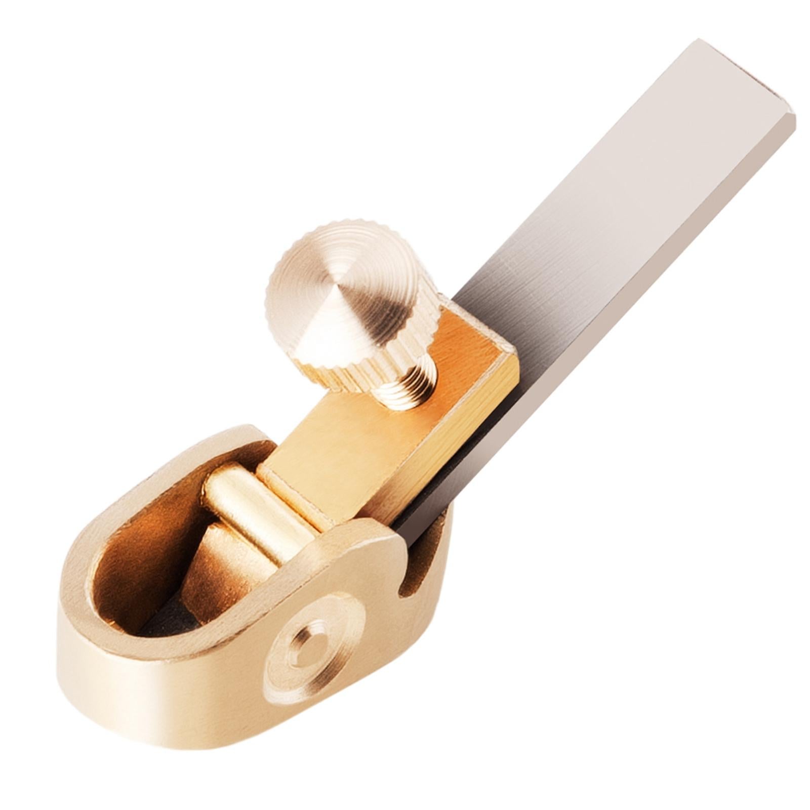 Violin Thumb Planer Luthier Tool Musical Instruments Accessories for Cello 2.5x0.8cm