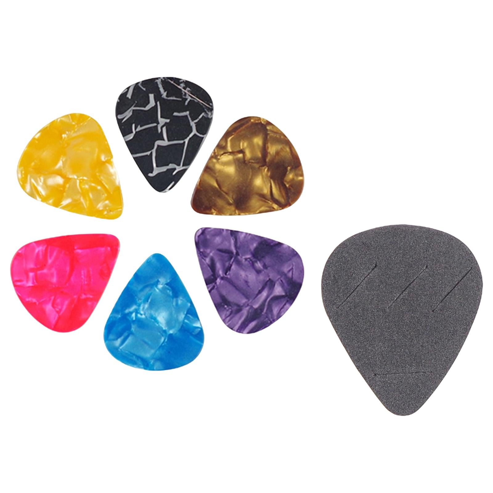 Guitar Pick Non-Slip Grip for Electric Bass Acoustic Guitar 7pcs