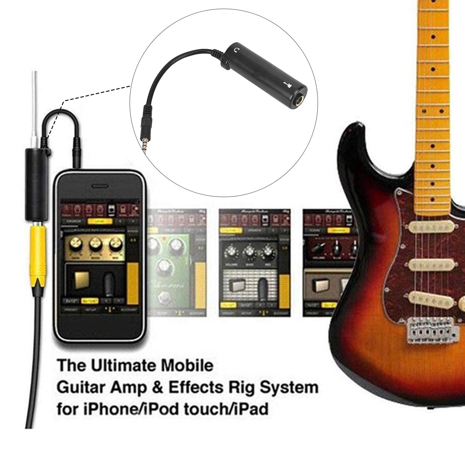 Guitar Interface Converter Stringed Instruments for Beginners Students
