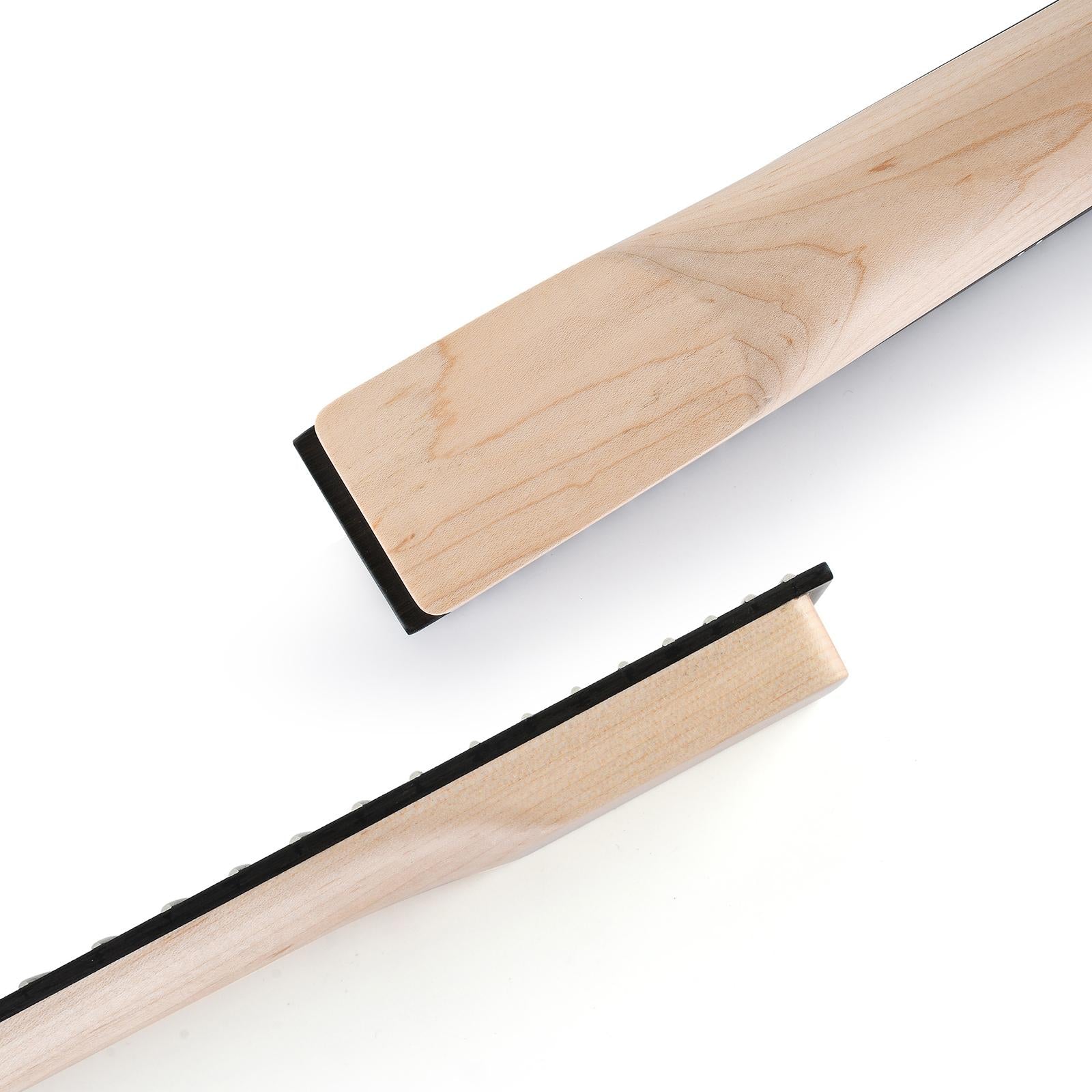 24 Fret Guitar Neck Headless 6-String for Travel Guitar Electric Guitar