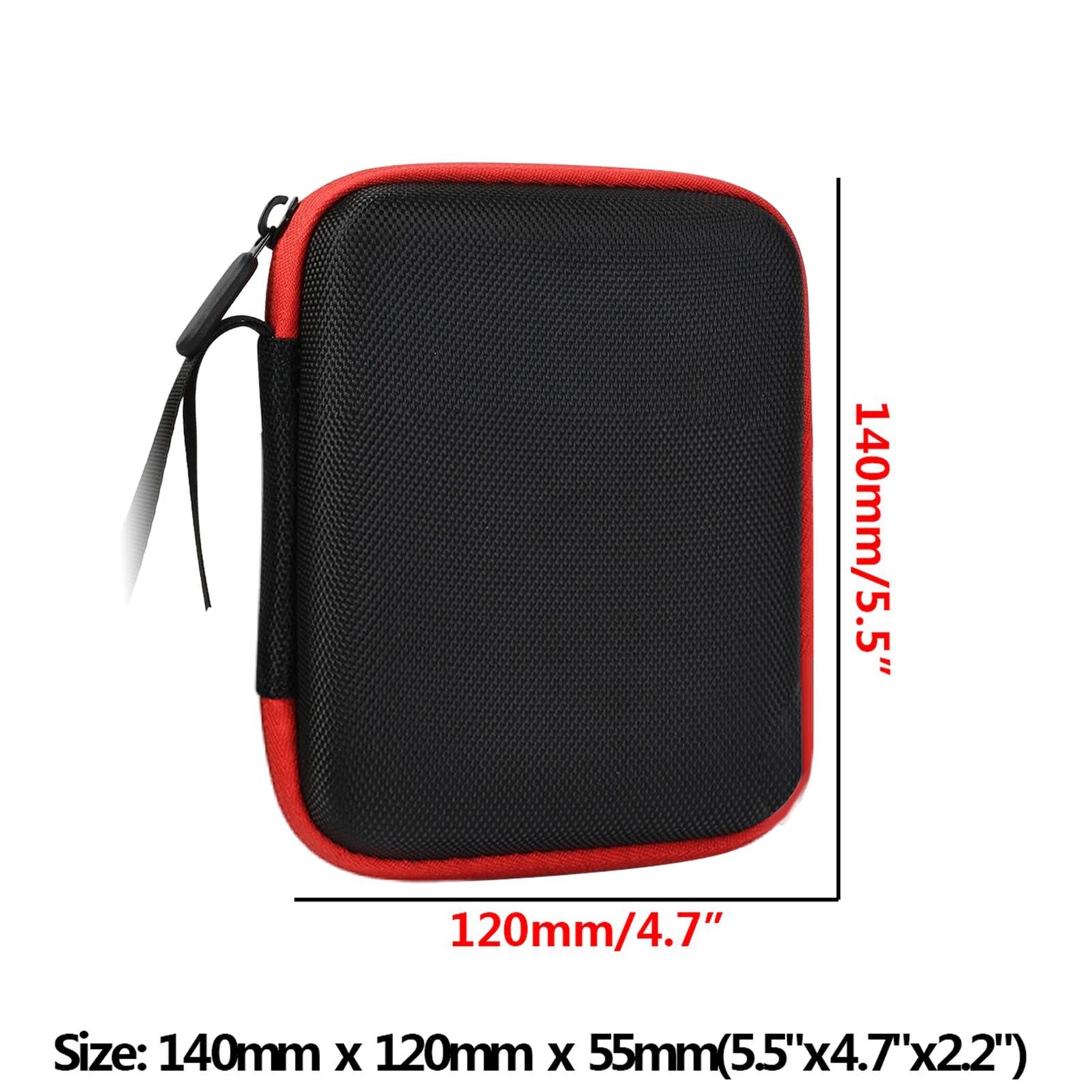 Guitar Pick Holder W/ 15 Guitar Picks Multi-Function Universal Protective Black Red