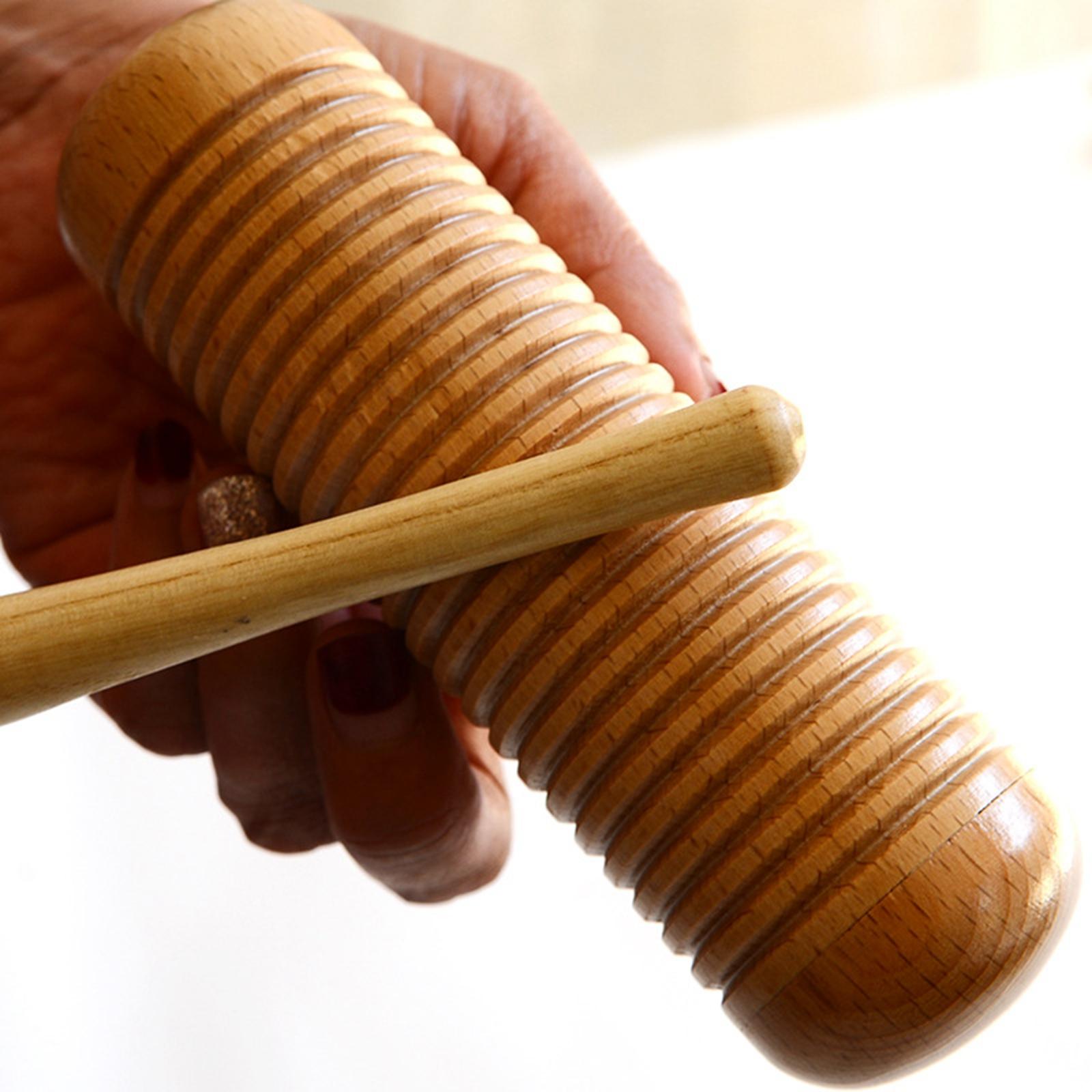 Wooden Hand Percussion Early Learning Gifts Rhythm Training Toy for Toddler