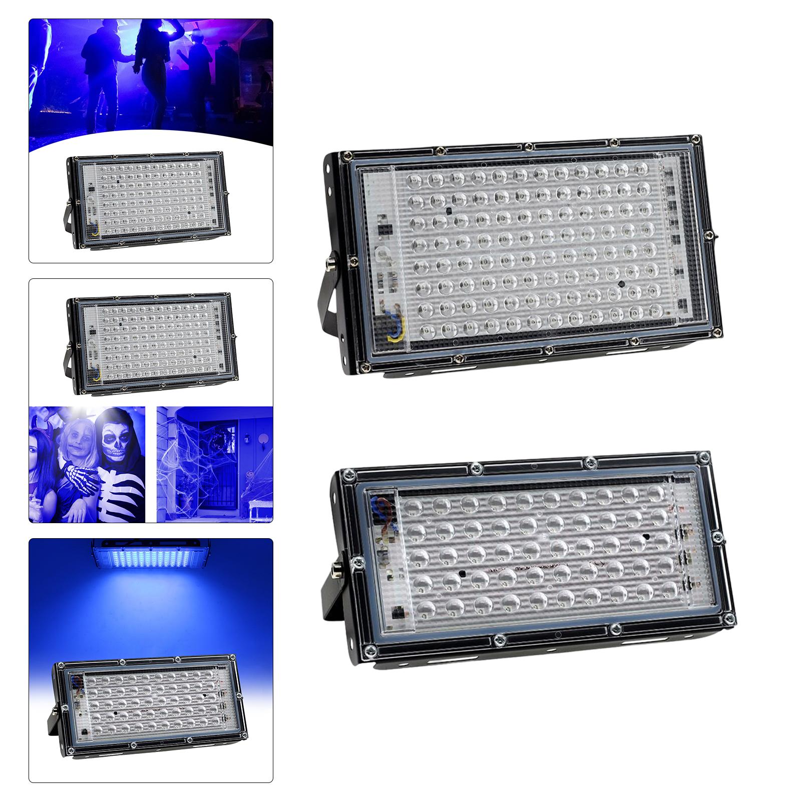 Ultraviolet Flood Effect Light Low Consumption for Art Painting Glow Parties 50W