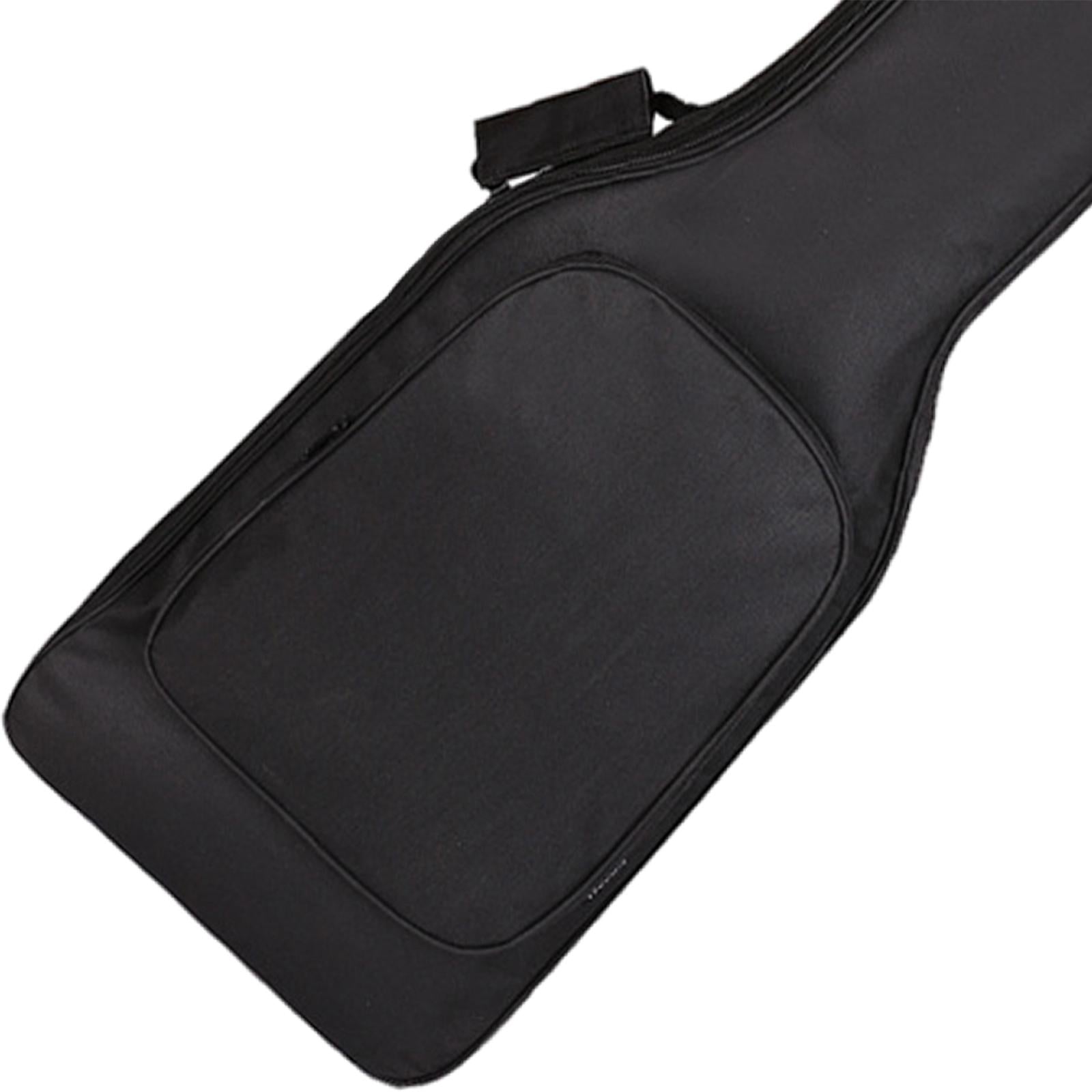 Oxford Electric Guitar Case with Pockets Organizer 7mm Cotton Black