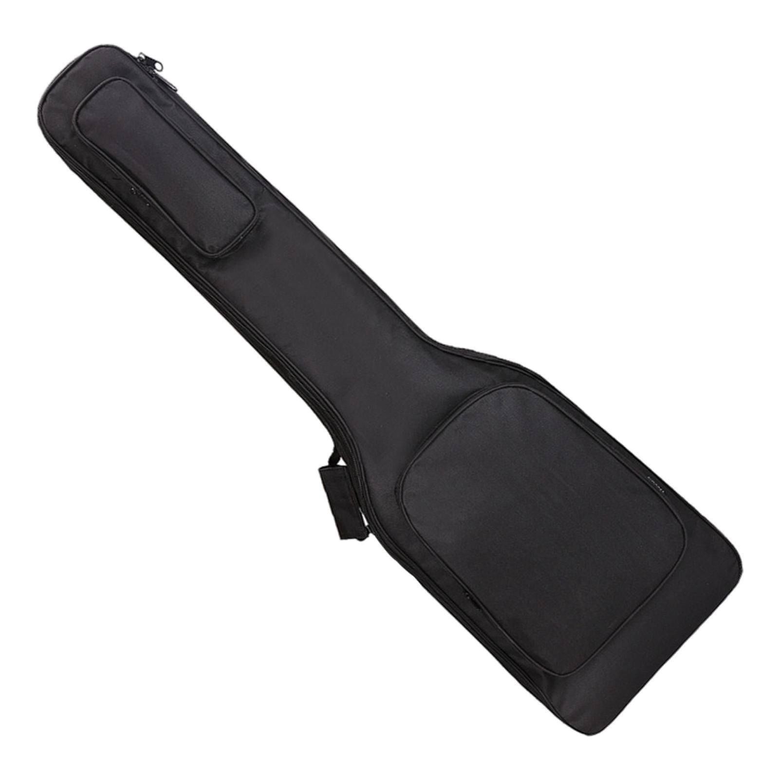 Oxford Electric Guitar Case with Pockets Organizer 7mm Cotton Black