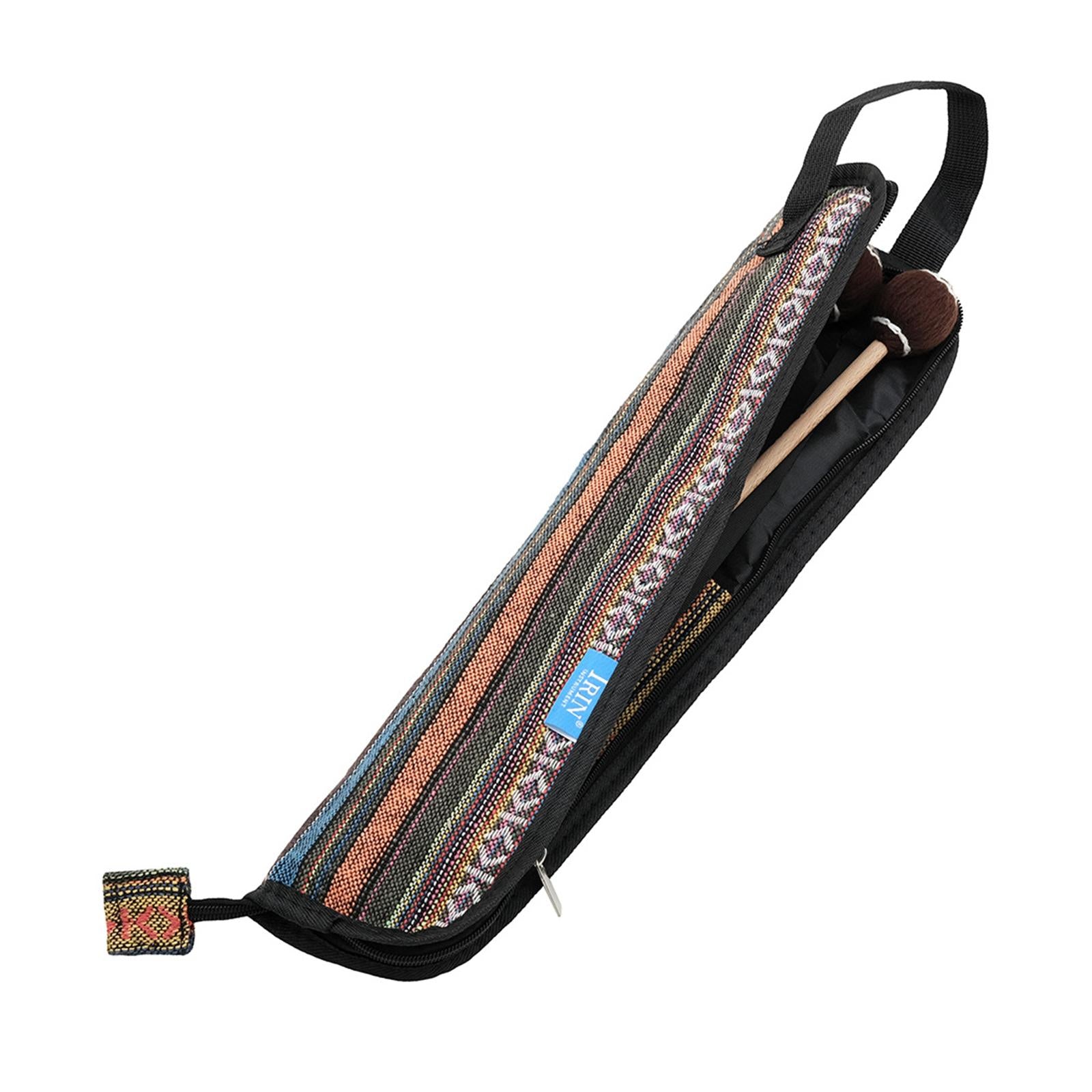 Printed Drumsticks Bag with Floor Tom Hooks Percussion Drum Mallet Bag
