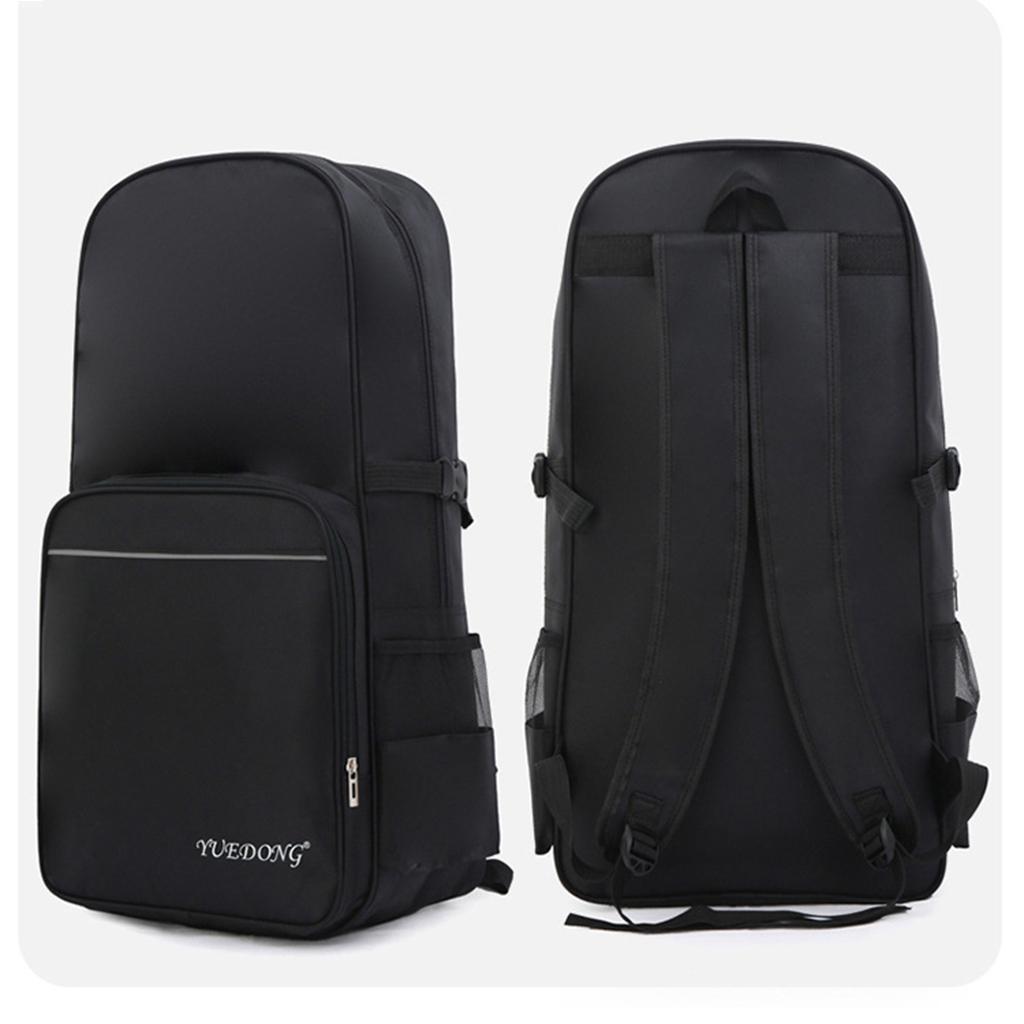Gourd Silk Bag Multifunction Spacious Accessories for Traveling Musicians Black