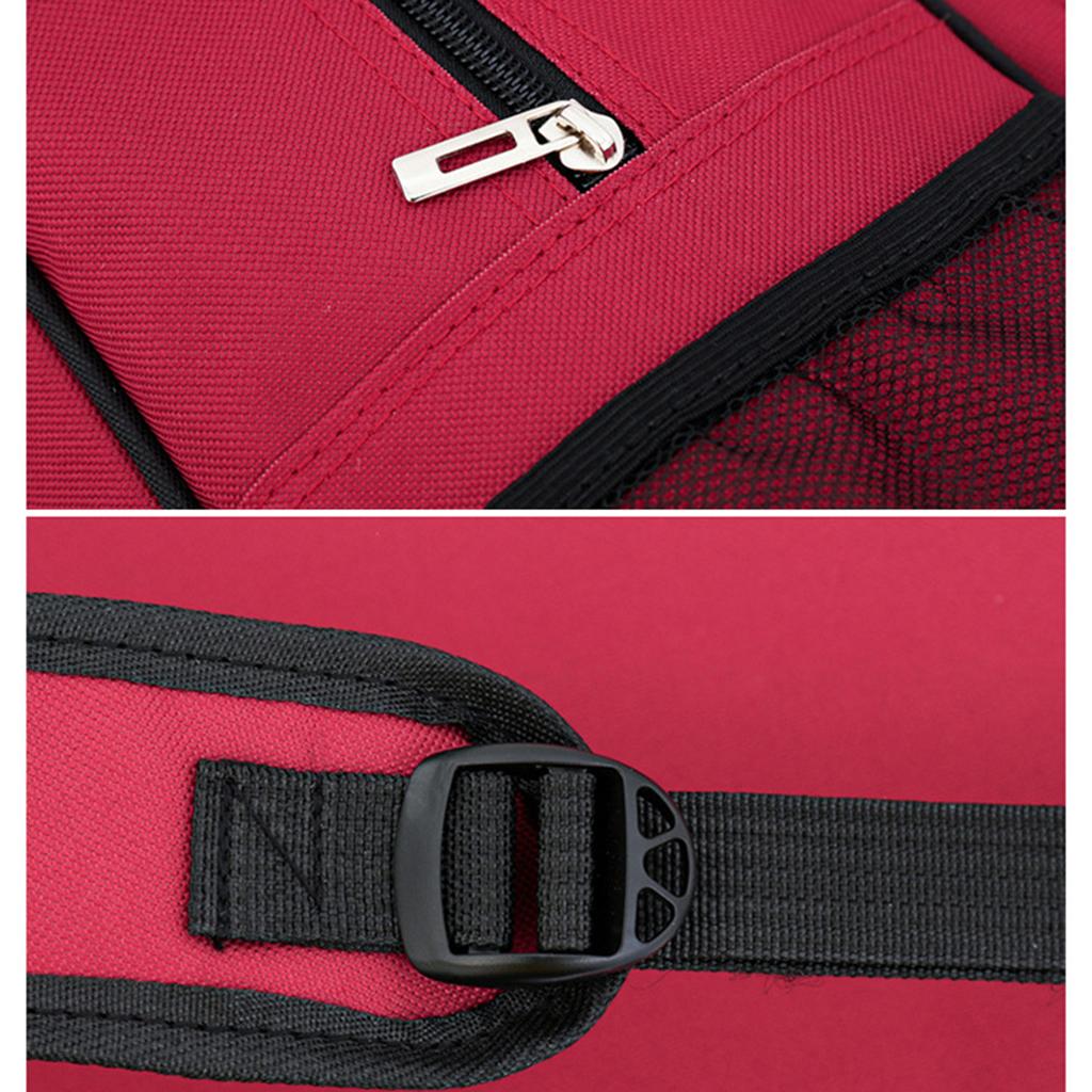 Gourd Silk Bag Multifunction Spacious Accessories for Traveling Musicians Red