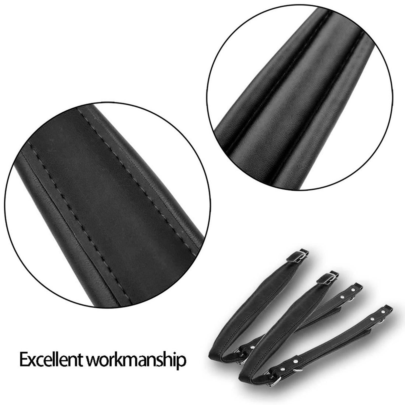 2Pcs Accordion Shoulder Straps, Black for 16-120 Bass Accordions