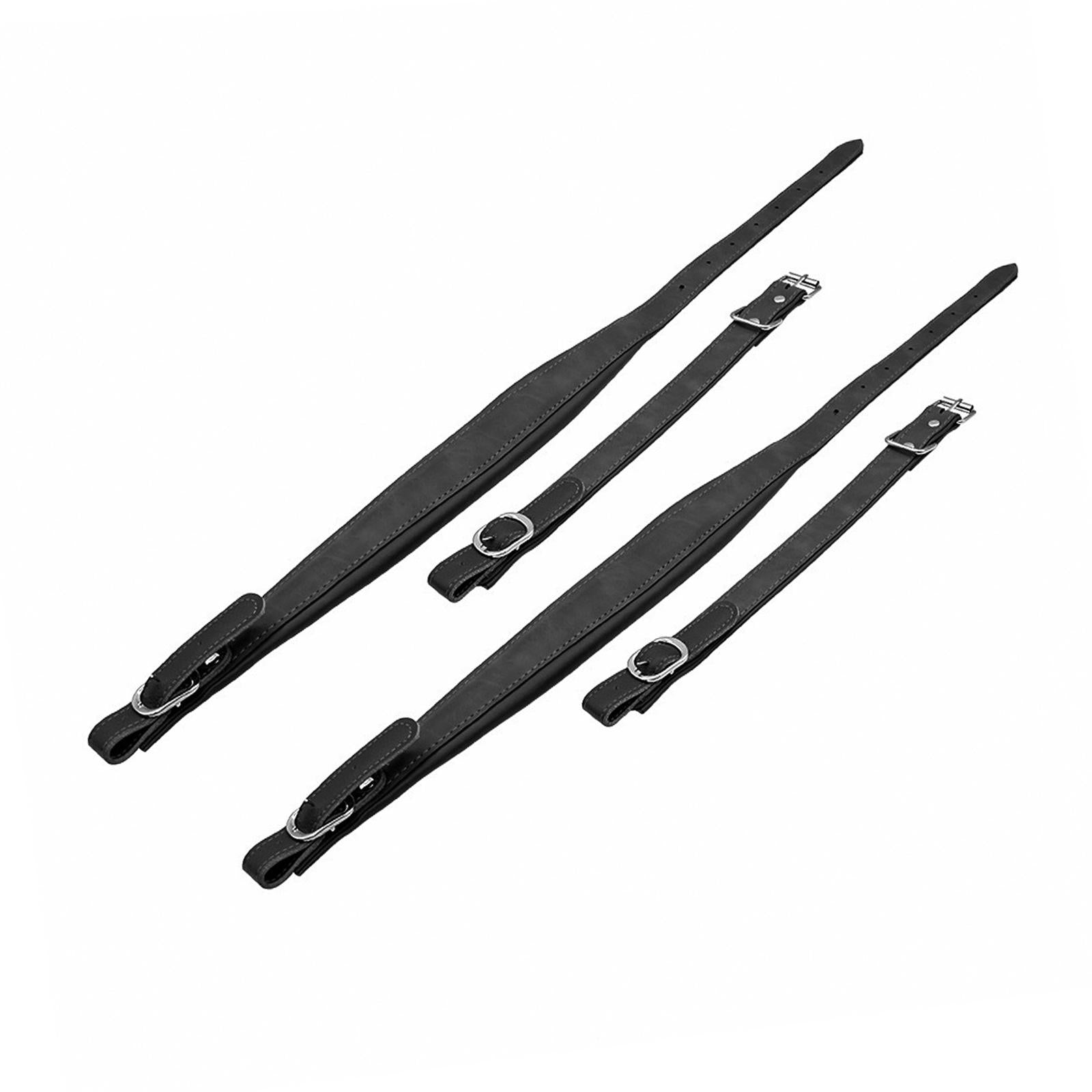 2Pcs Accordion Shoulder Straps, Black for 16-120 Bass Accordions