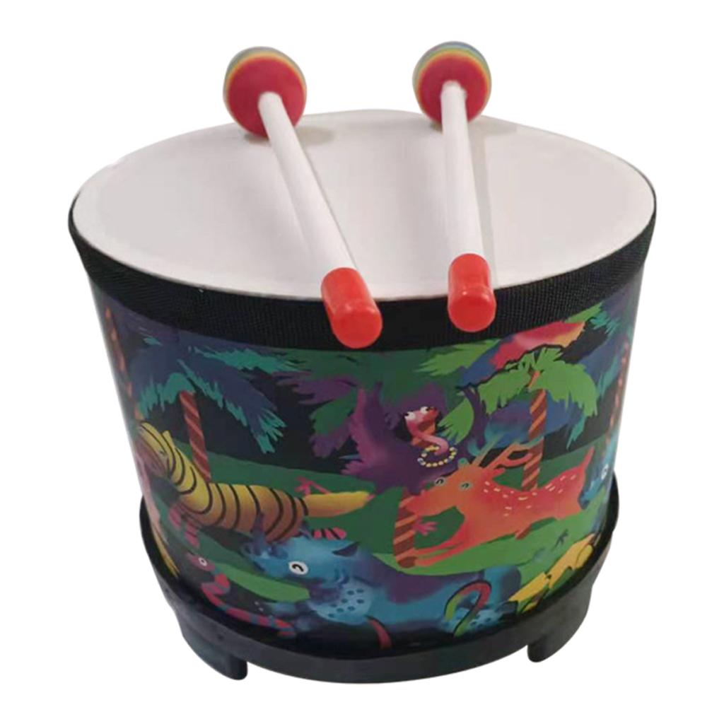 Wooden Floor Drum Preschool Toys Early Education for Toddlers Festival Gift
