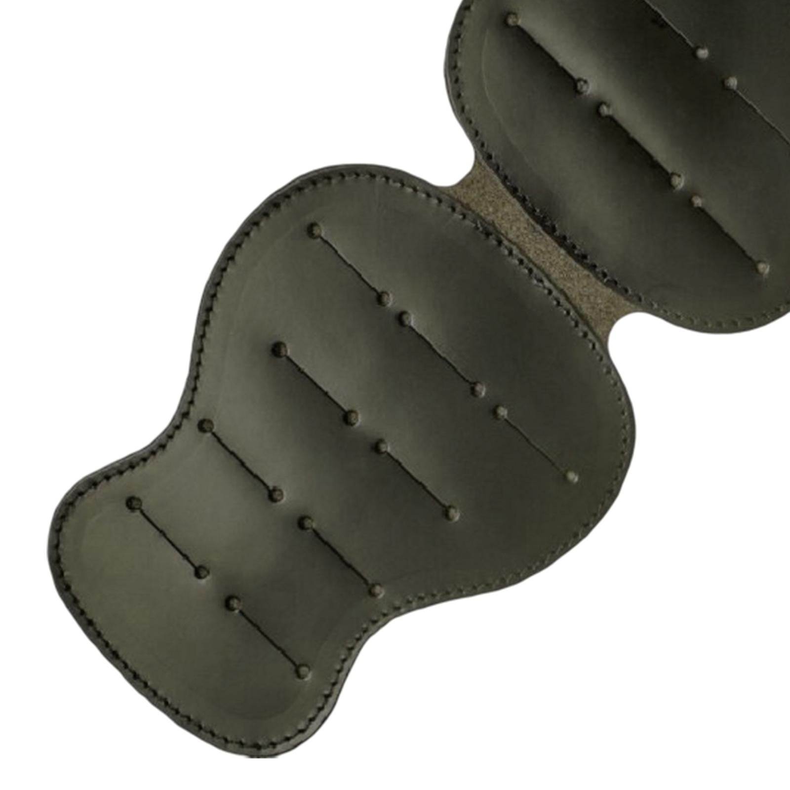 Picks Holder Case Plectrum Holder 18 Slots for Bass Ukulele Acoustic Guitar Green