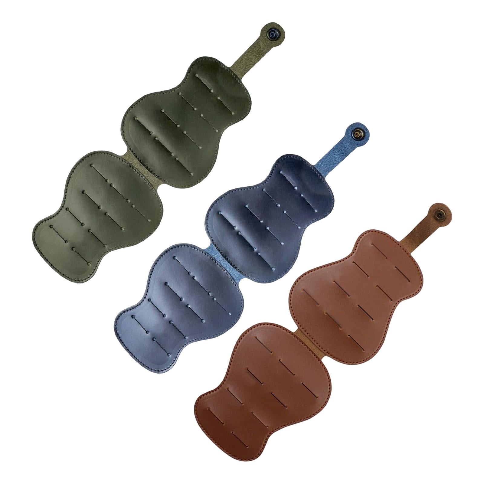 Picks Holder Case Plectrum Holder 18 Slots for Bass Ukulele Acoustic Guitar Green