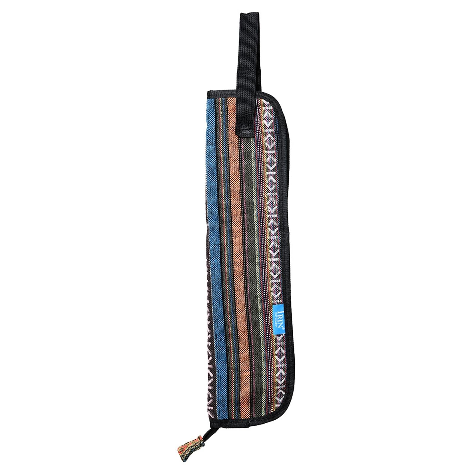 Portable Drum Stick Case Hanging Bag Exotic Style Percussion Drum Sticks Bag