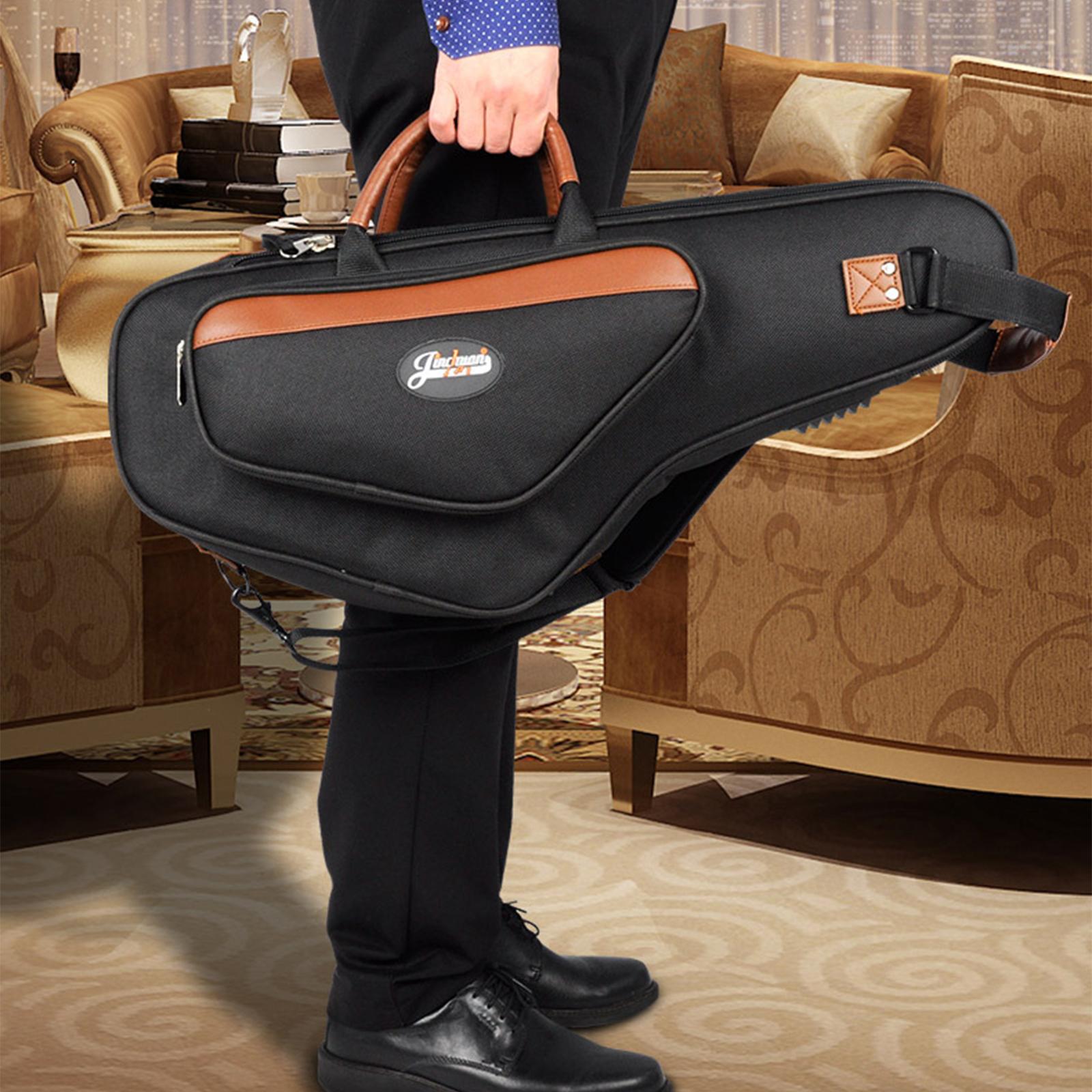 Saxophone Storage Bag Travel Carrying Case Adjustable Shoulder Strap Gig Bag