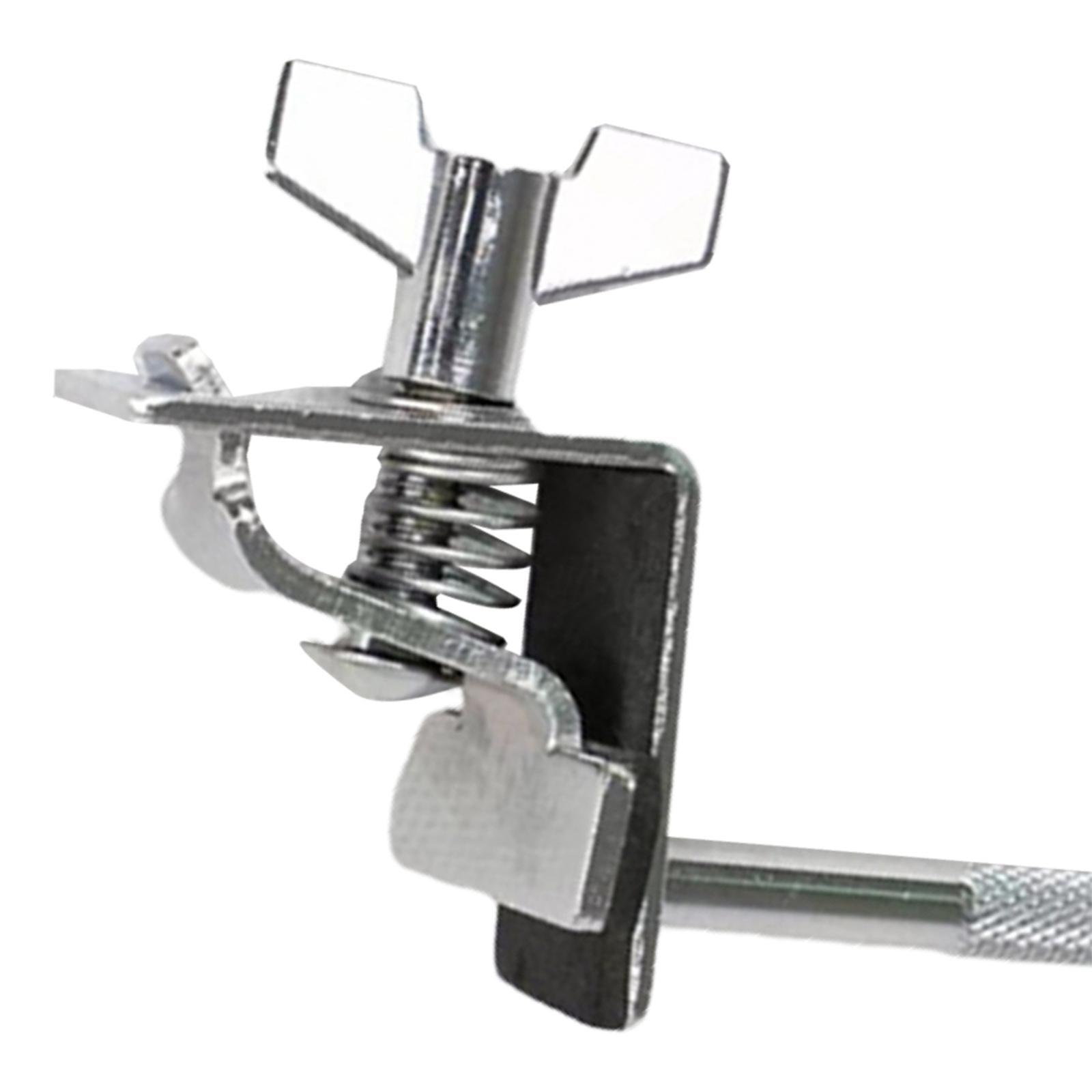 L Shape Bass Drum Cowbell Holder Surface Plating Bracket for Drummer Gifts