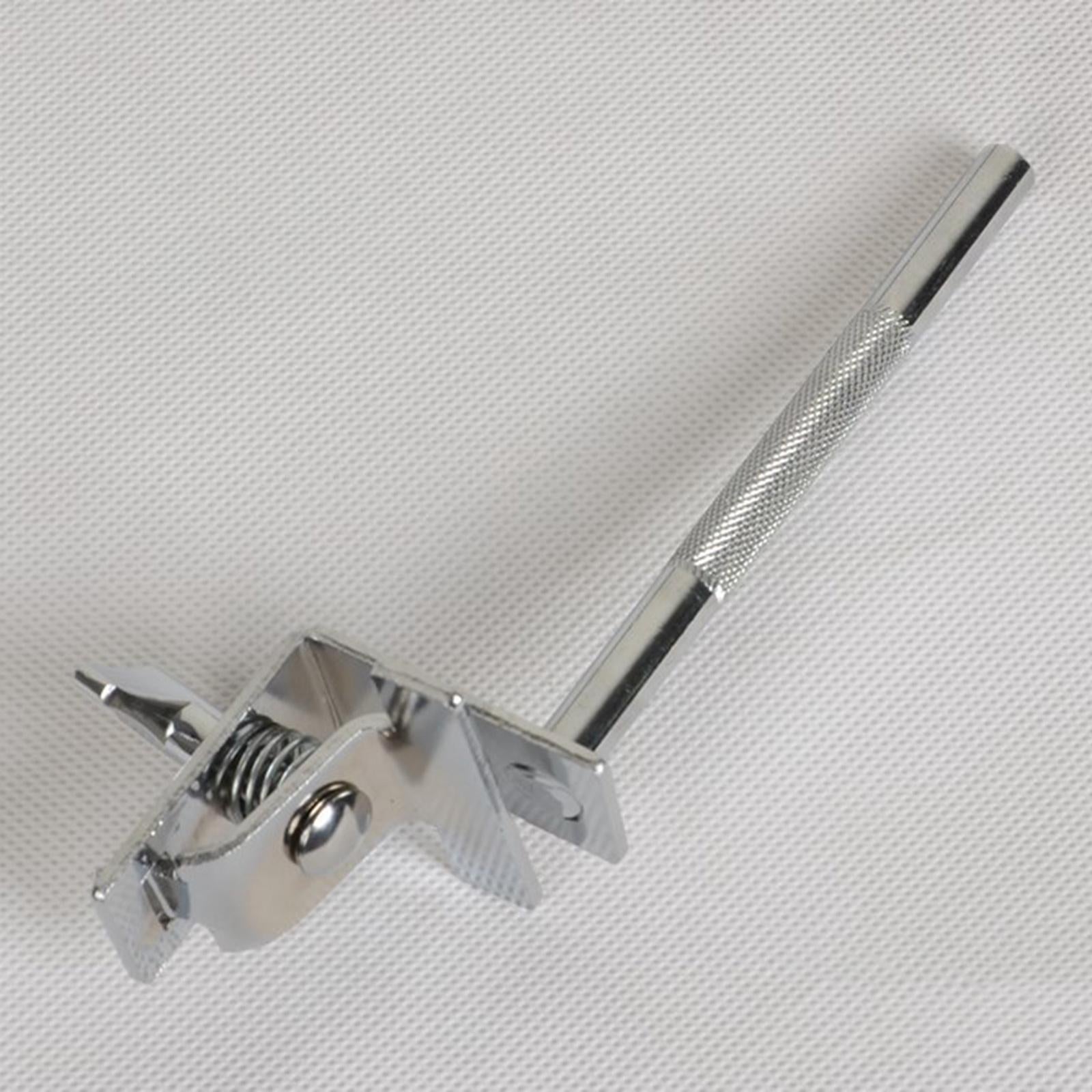 L Shape Bass Drum Cowbell Holder Surface Plating Bracket for Drummer Gifts