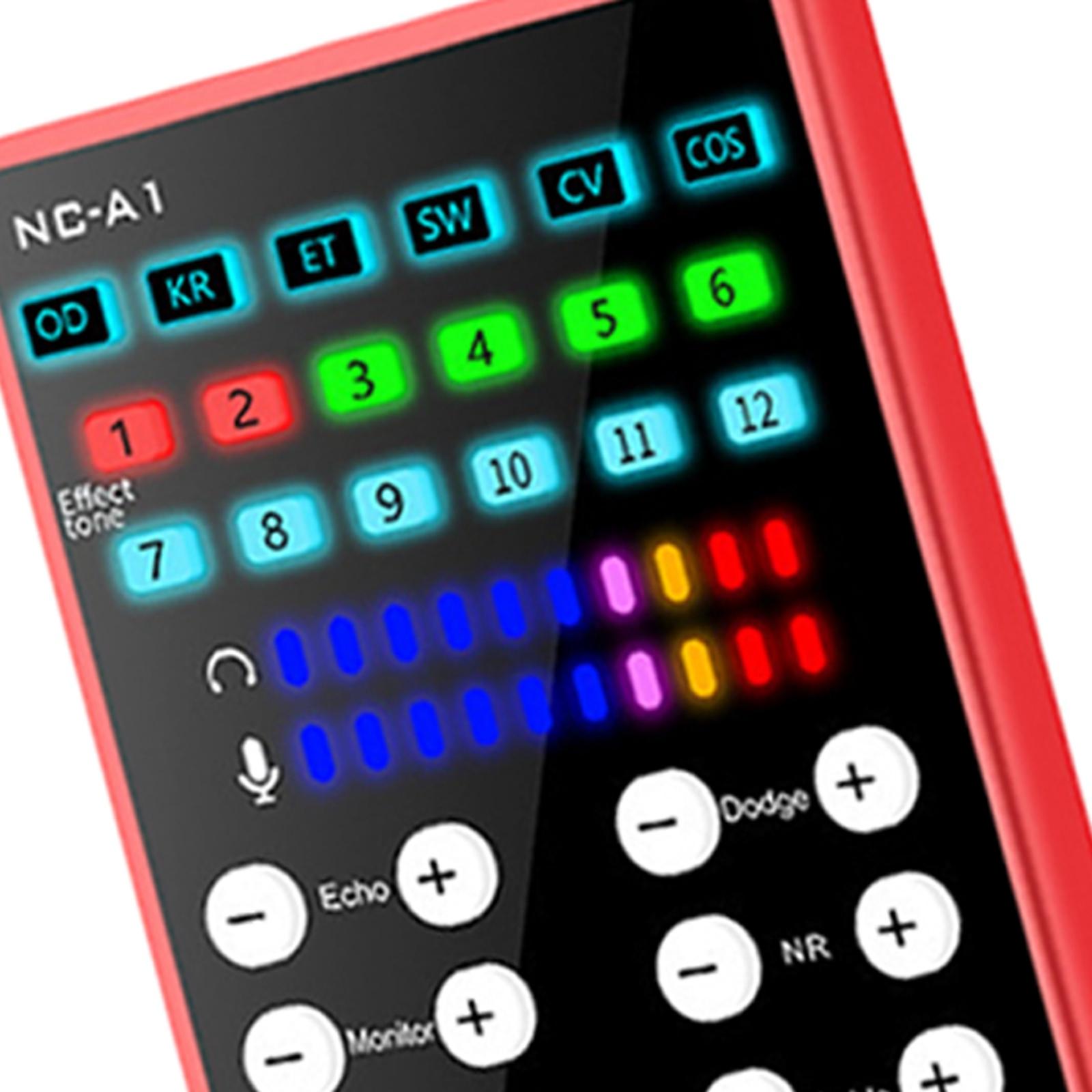 Professional Phone Voice Changer Audio Mixer Bluetooth 5.0 for PC Music KTV
