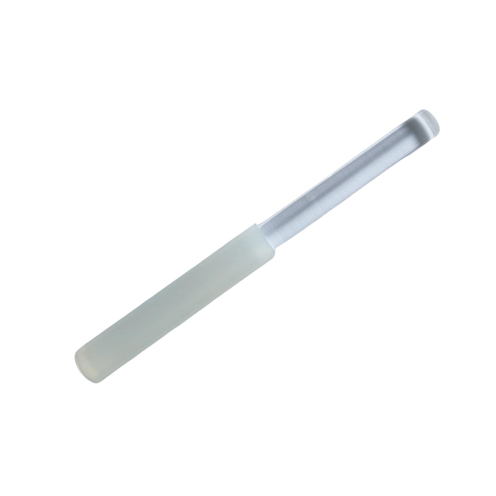 1x Crystal Mallet Handle Clear Waterproof for Singing Bowl Office Outdoor