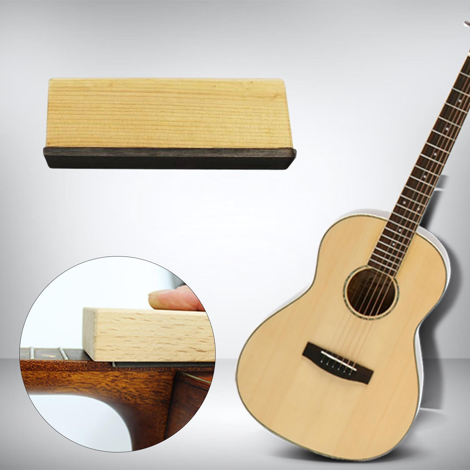 Guitar Fret Sanding Block Crowning File Multifunction for Luthier Accessory Short