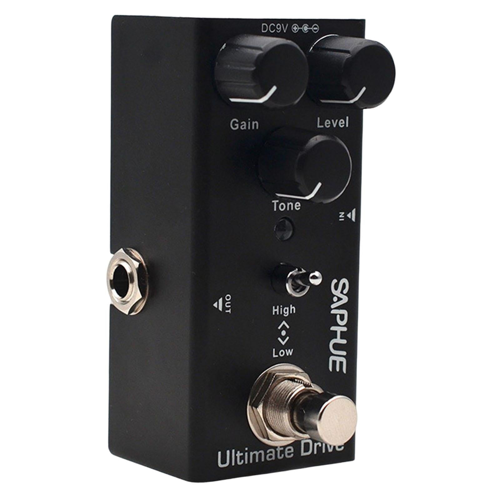 Guitar Pedal Accessories Compact Parts 9V DC Mini for Electric Guitar Bass for Ultimate Drive
