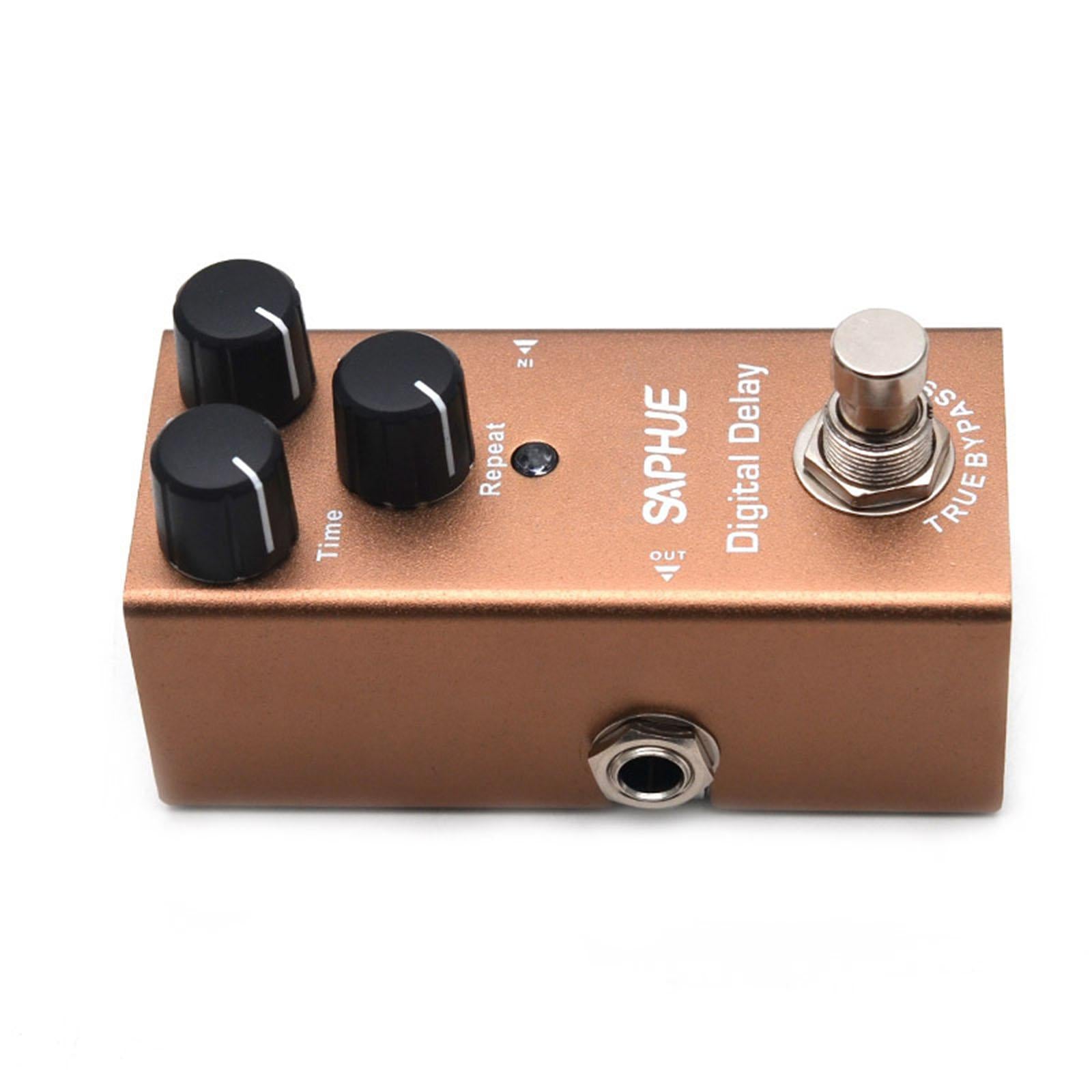 Guitar Pedal Accessories Compact Parts 9V DC Mini for Electric Guitar Bass for Digital Delay