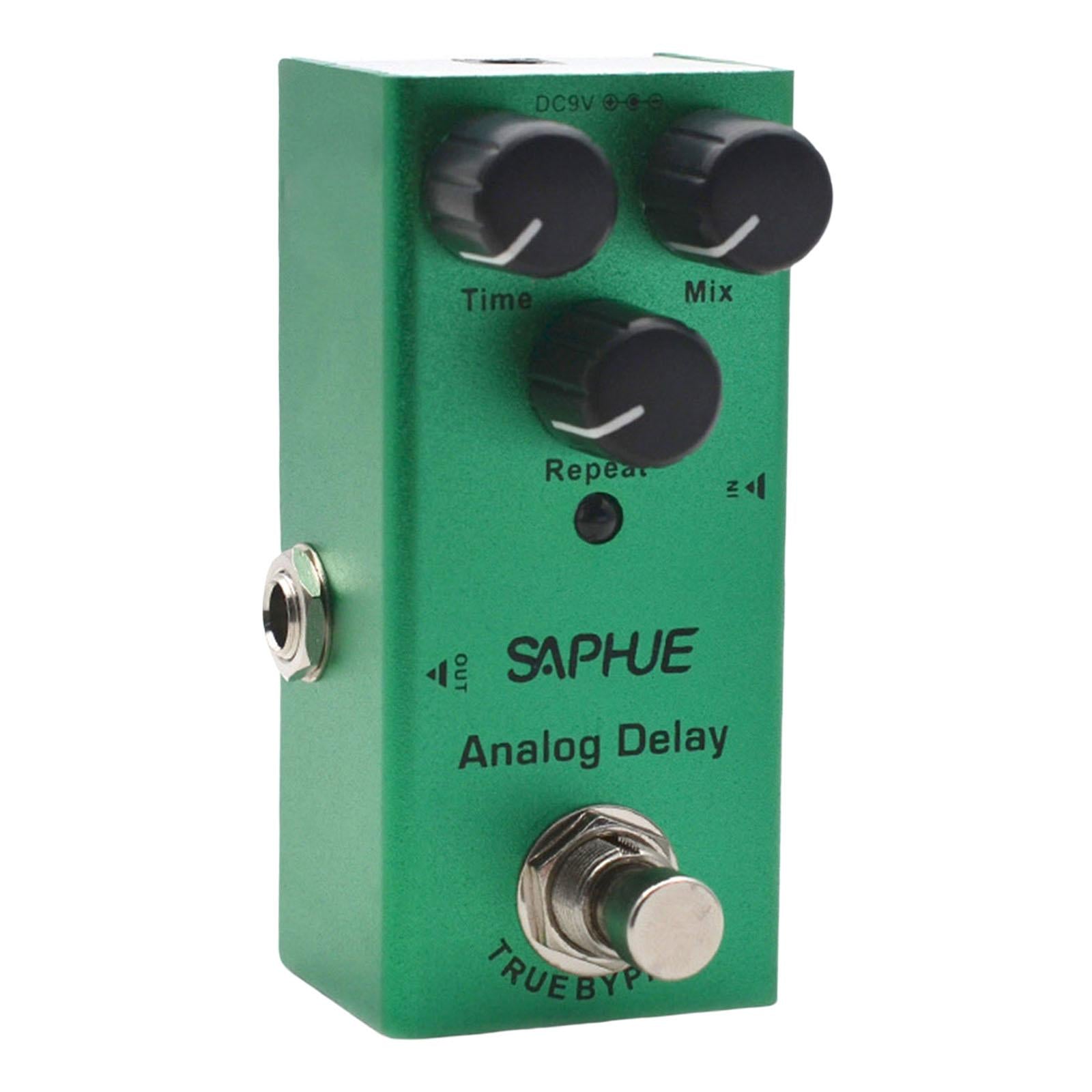 Guitar Pedal Accessories Compact Parts 9V DC Mini for Electric Guitar Bass for Analog Delay