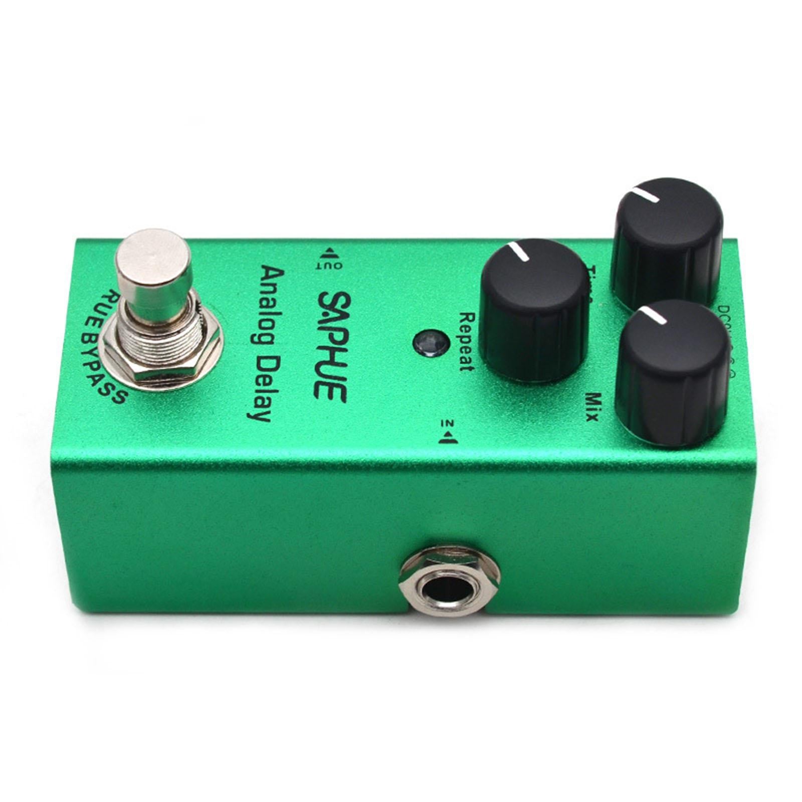 Guitar Pedal Accessories Compact Parts 9V DC Mini for Electric Guitar Bass for Analog Delay