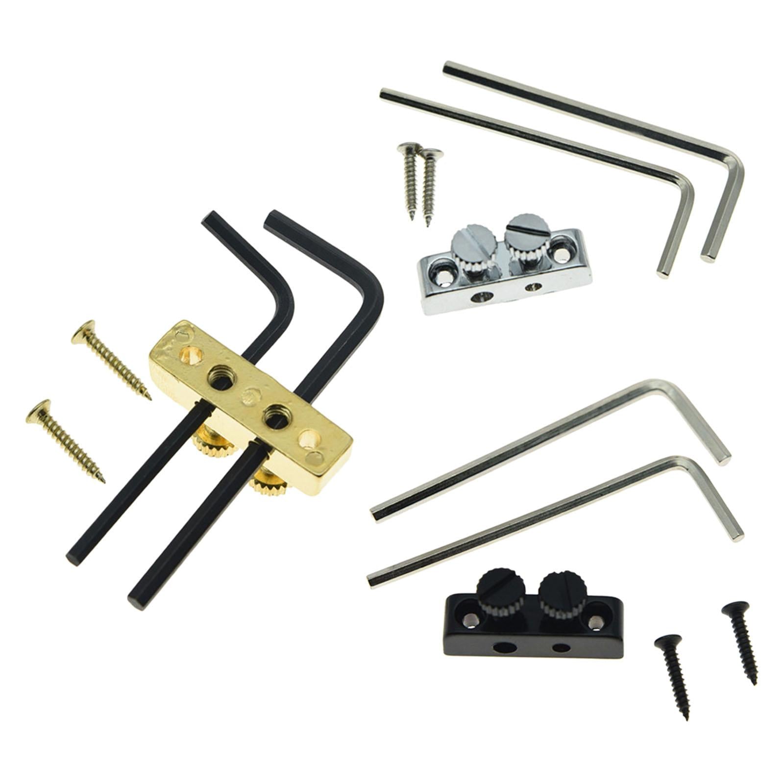 Allen Key Wrench Holder 2.5mm 3mm Wrench for Tremolo Guitar Hand Tools Gold