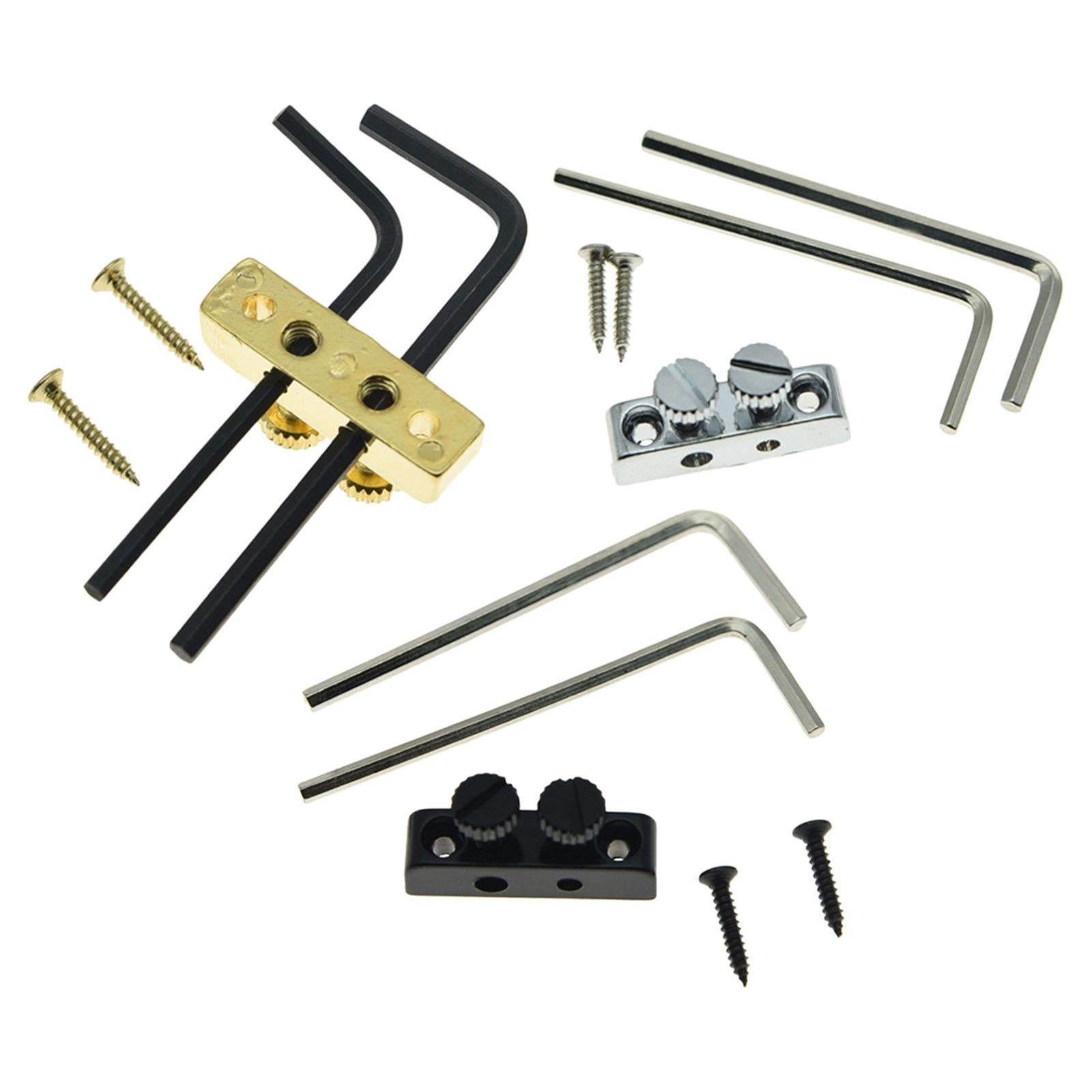 Allen Key Wrench Holder 2.5mm 3mm Wrench for Tremolo Guitar Hand Tools Gold