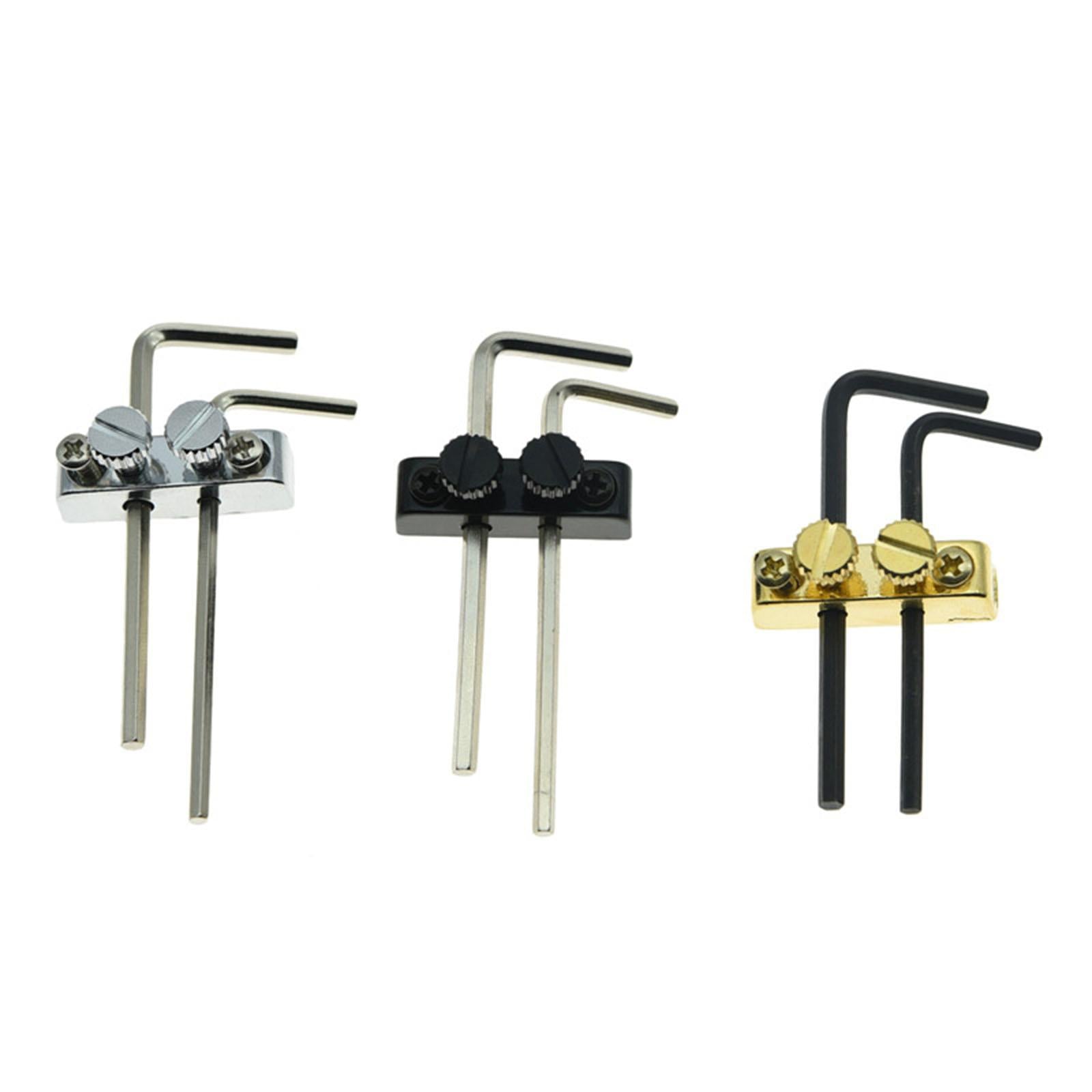 Allen Key Wrench Holder 2.5mm 3mm Wrench for Tremolo Guitar Hand Tools Gold