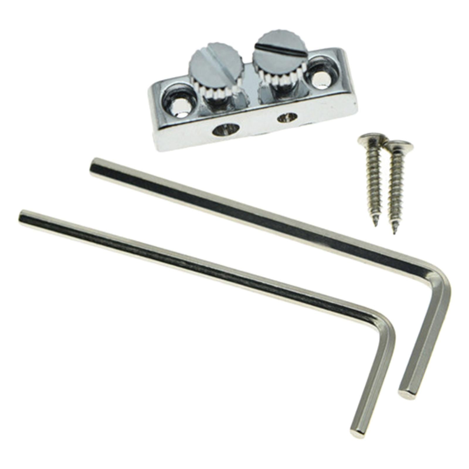Allen Key Wrench Holder 2.5mm 3mm Wrench for Tremolo Guitar Hand Tools Chrome