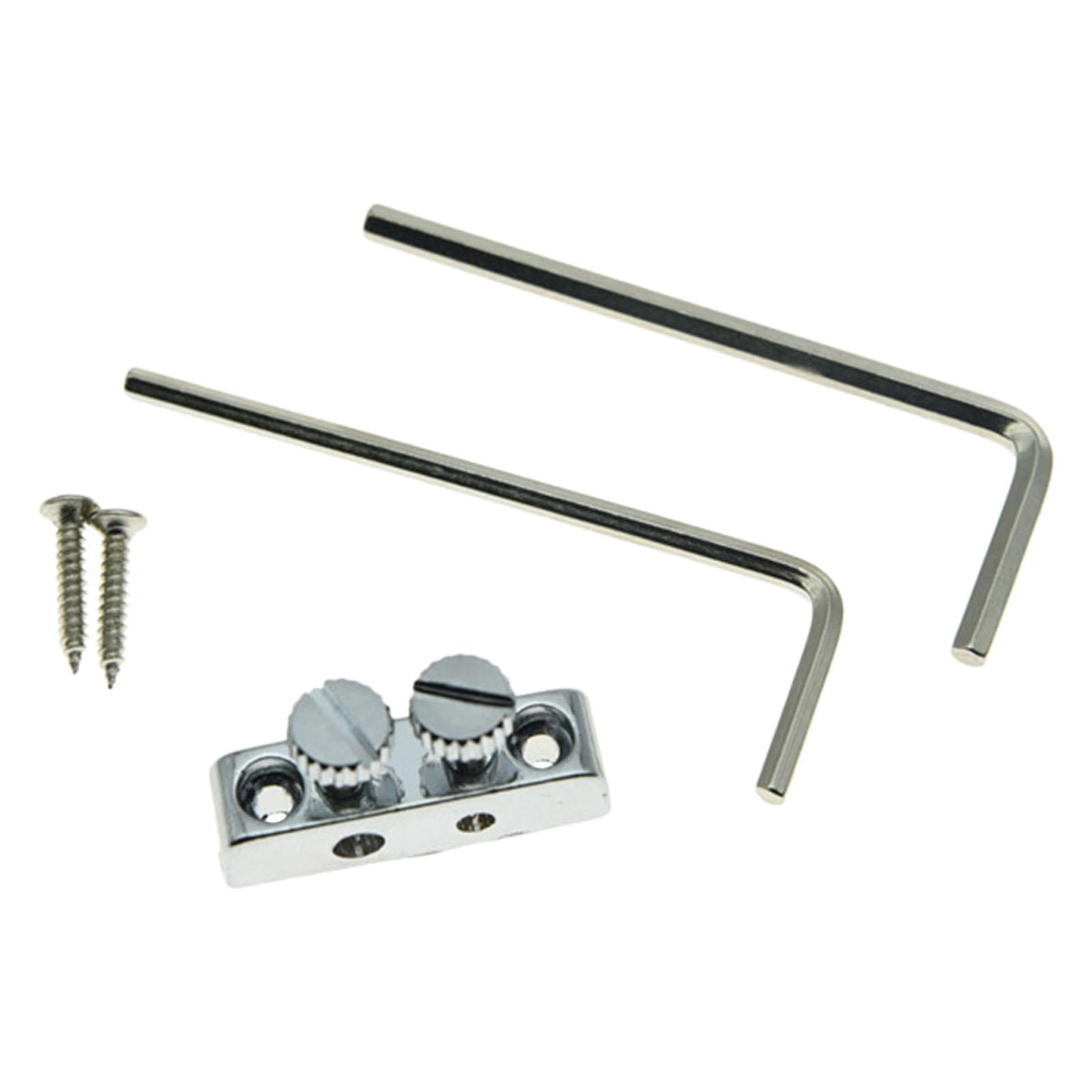 Allen Key Wrench Holder 2.5mm 3mm Wrench for Tremolo Guitar Hand Tools Chrome