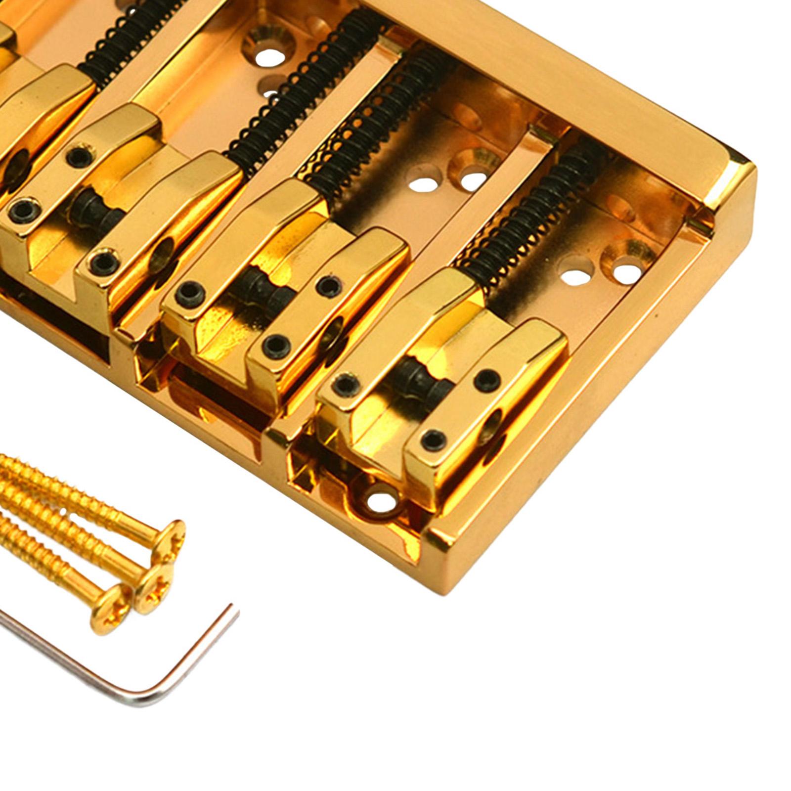 Electric Brass Bridge Music Instruments Accessories Golden