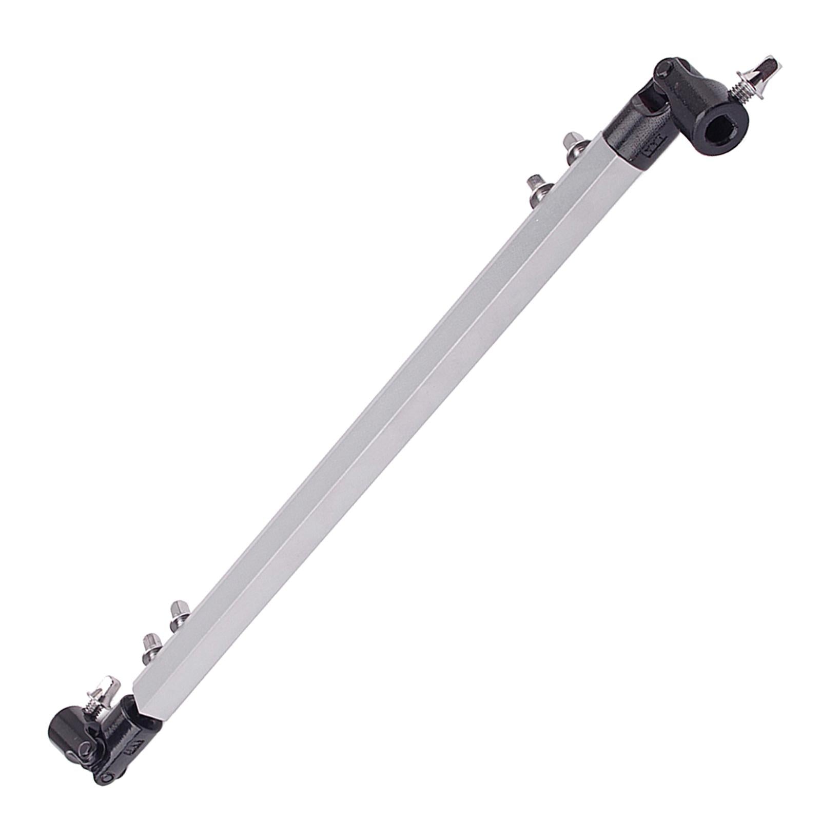 Double Pedal Connector Arm DIY Replacement Retractable for Drum Kit Accs